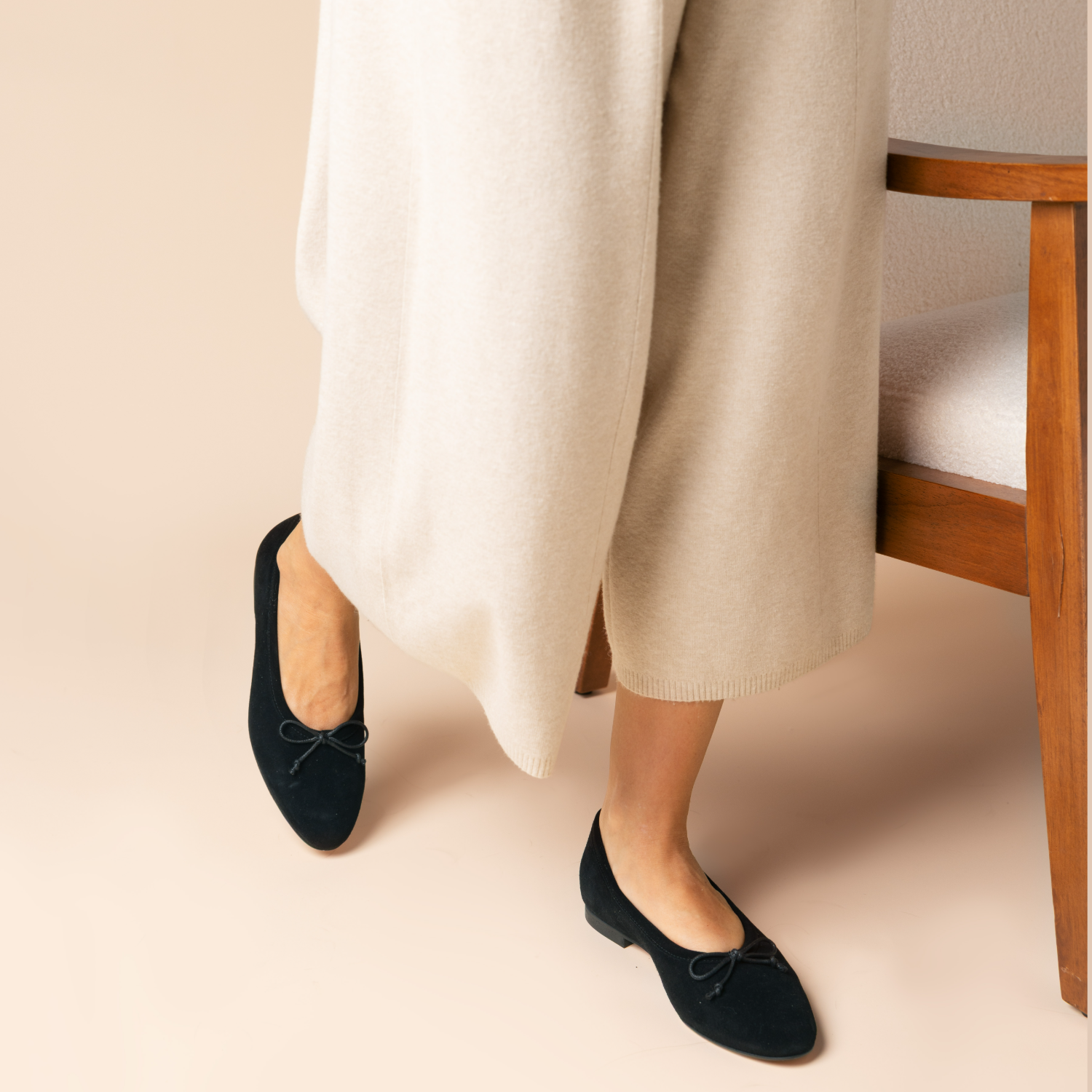 Amelie Black Suede