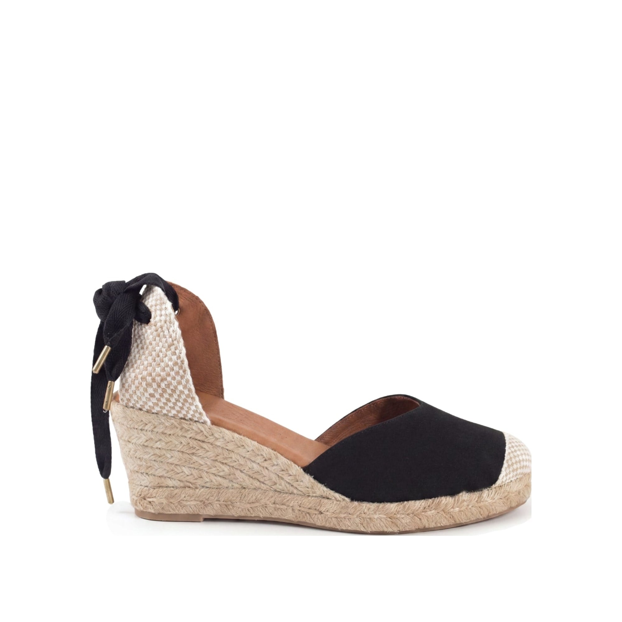 Jimena Mid Laces Black