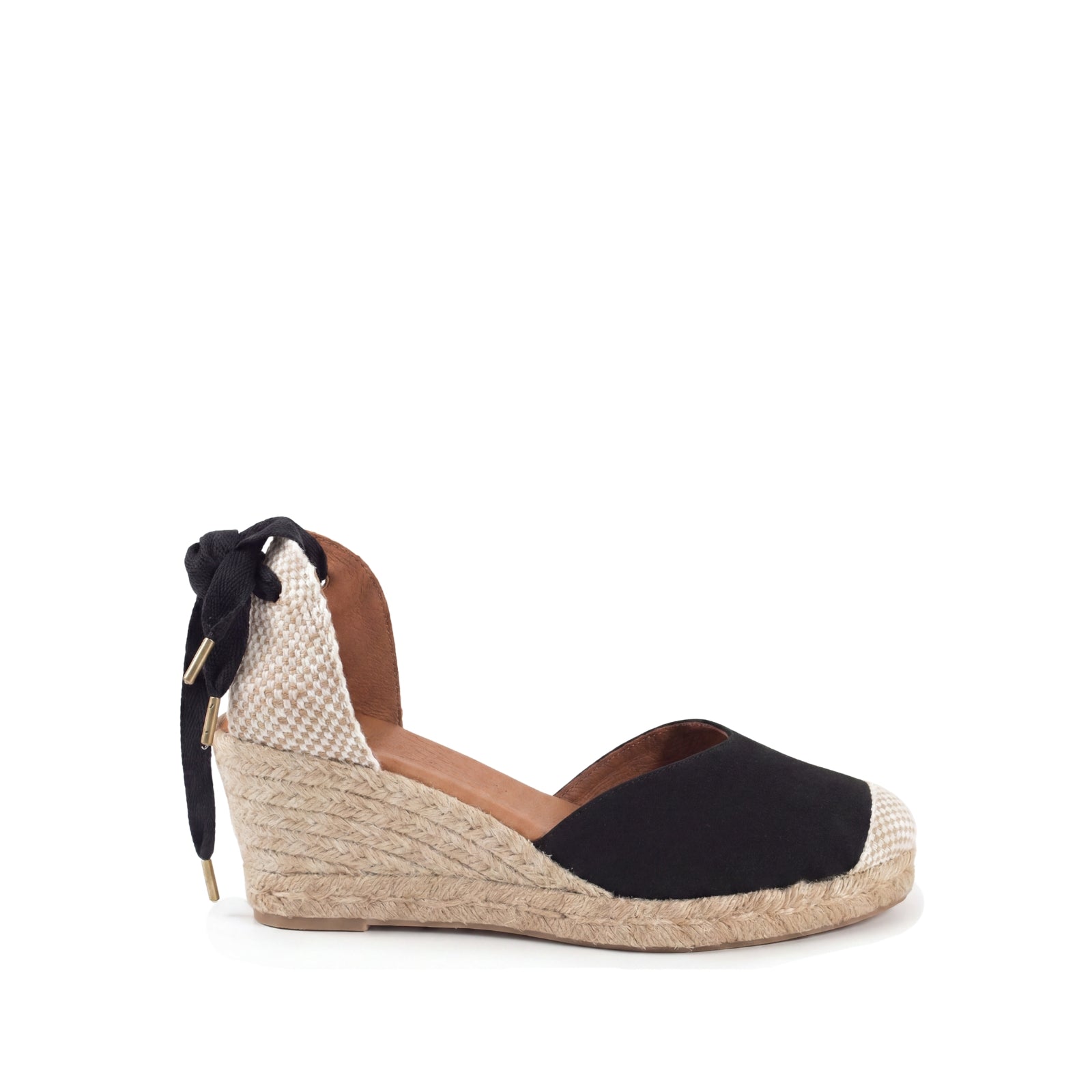 Jimena Mid Laces Black