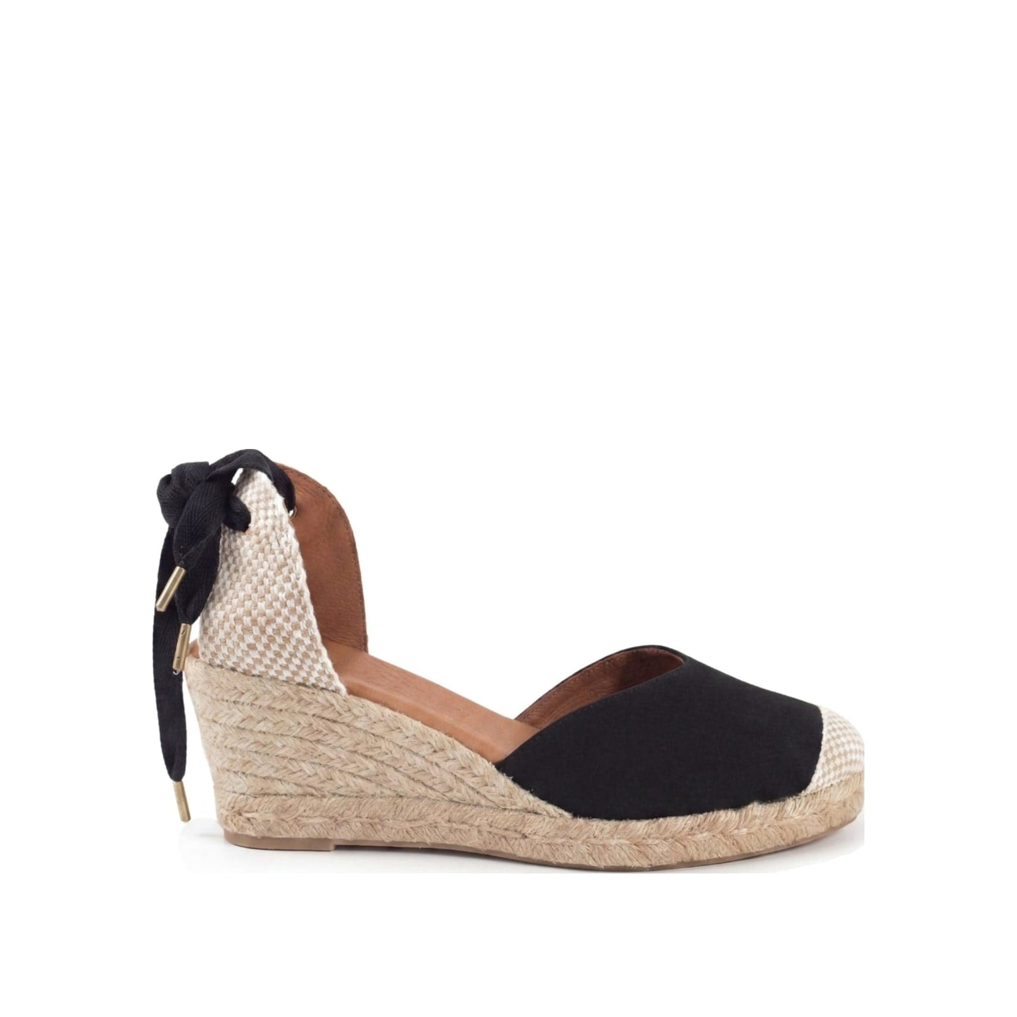 Jimena Mid Laces Black