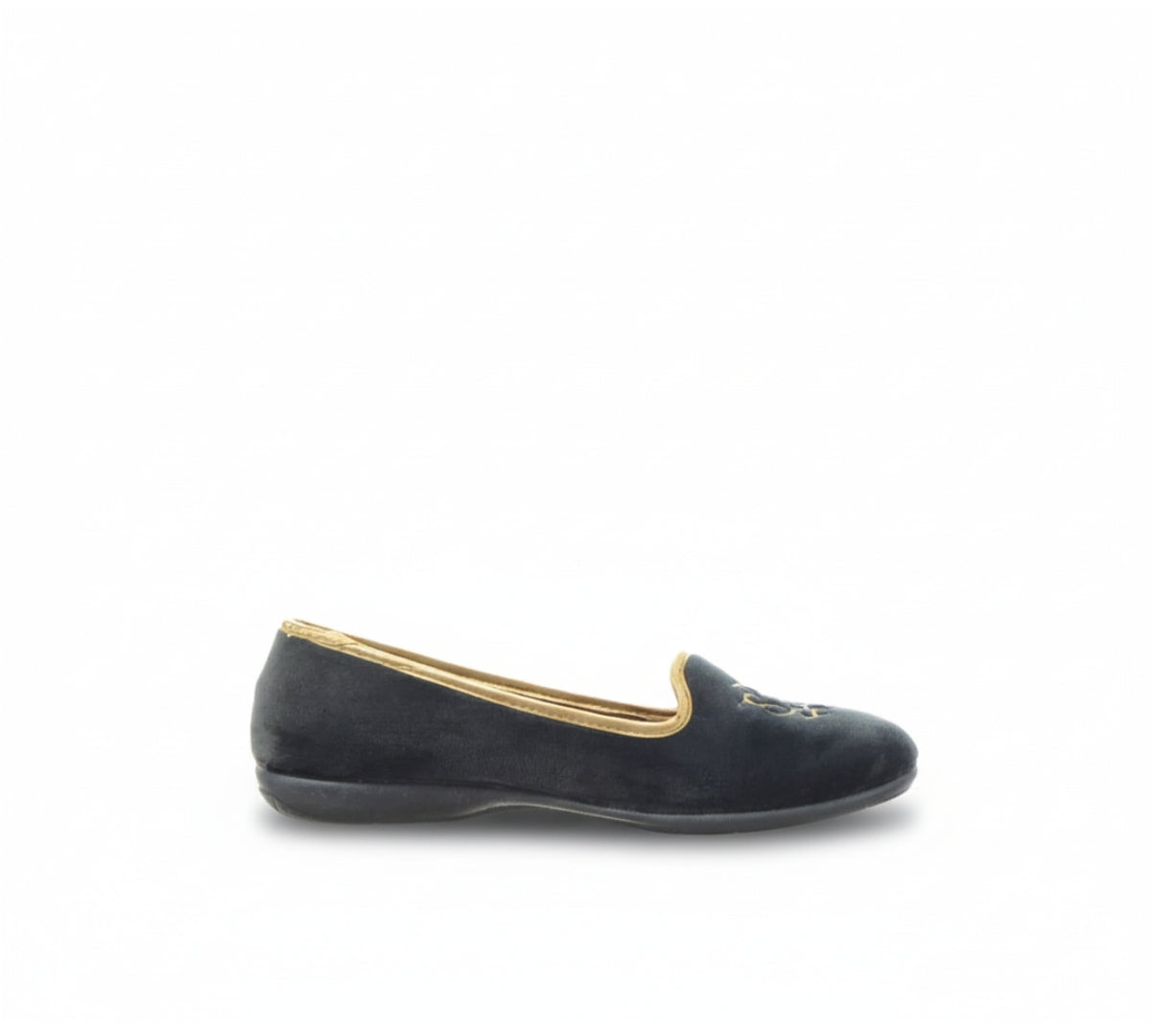 Royal Dark Gray Slipper
