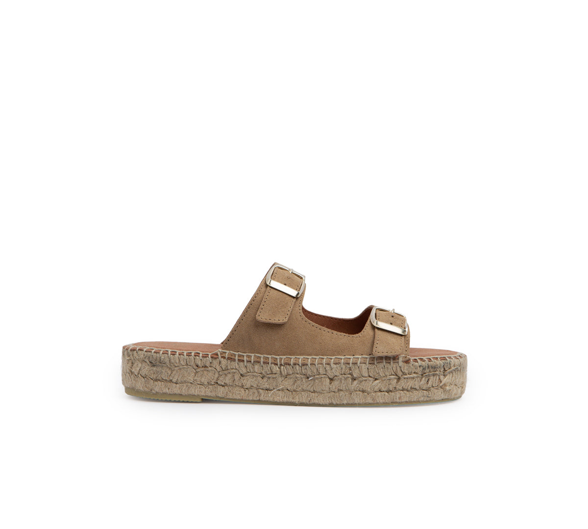 Ergonomic Camel Espadrille
