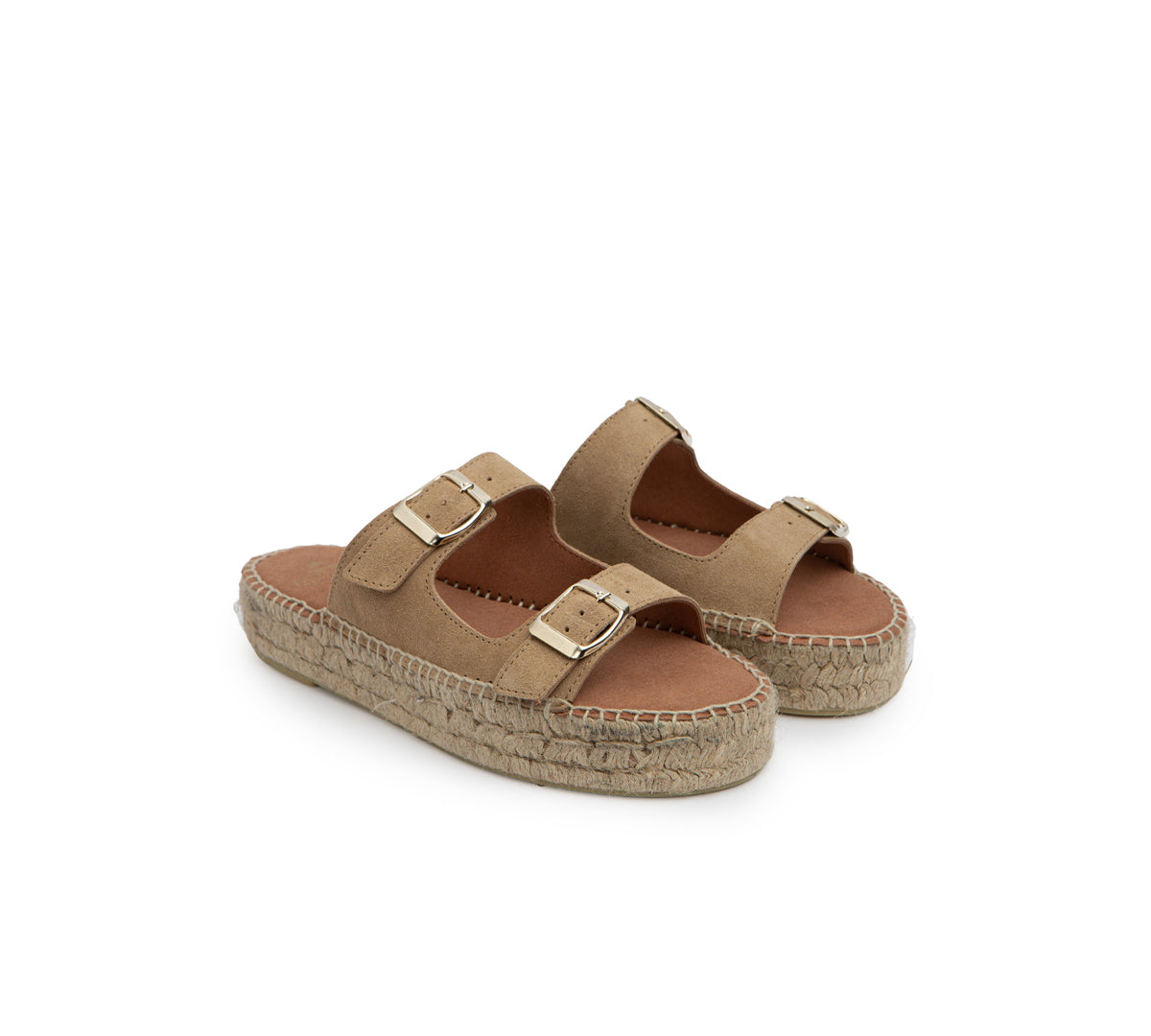 Ergonomic Camel Espadrille