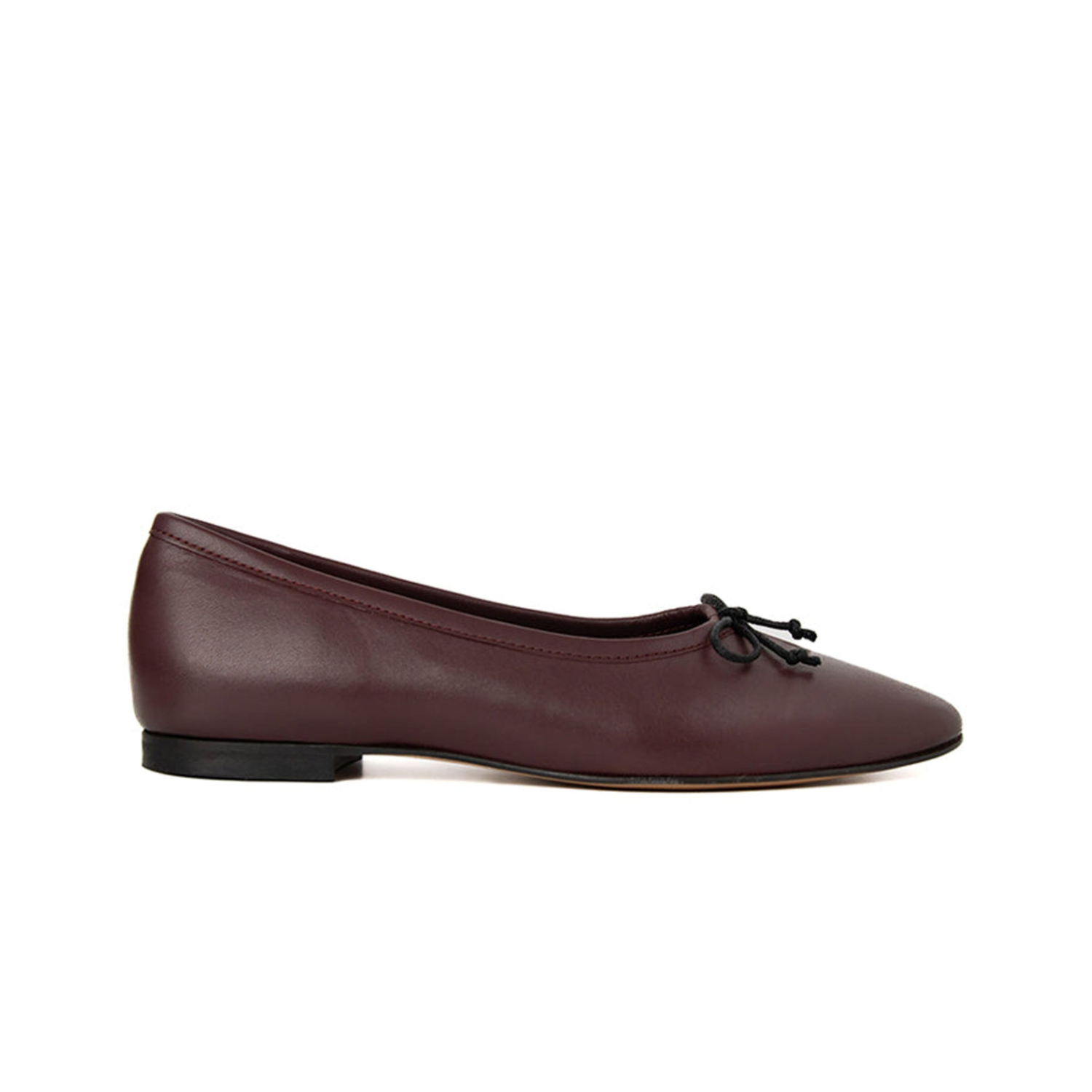Amelie Ballet Flat - Burgundy