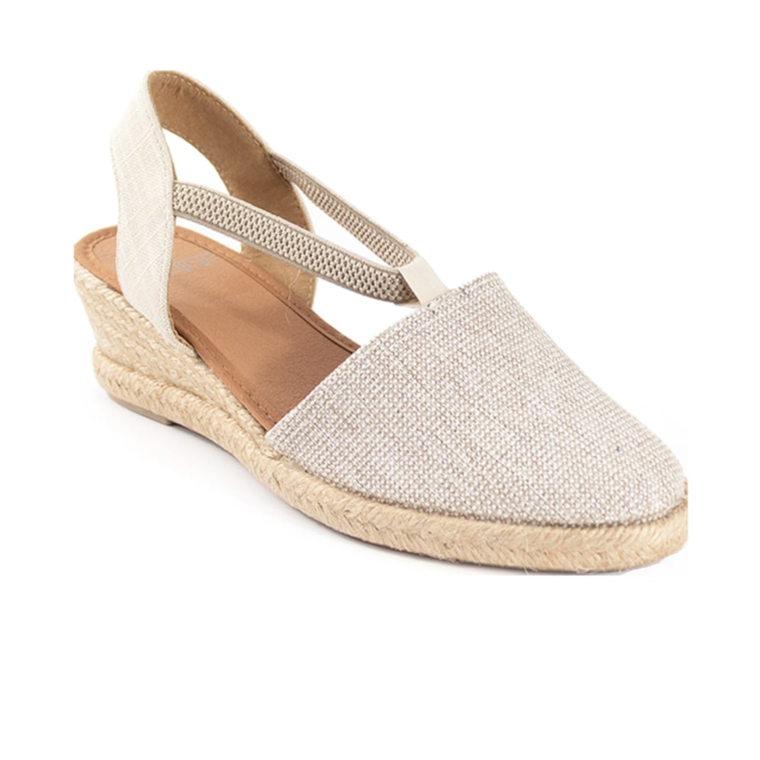 Barbate Low Espadrille - Silver