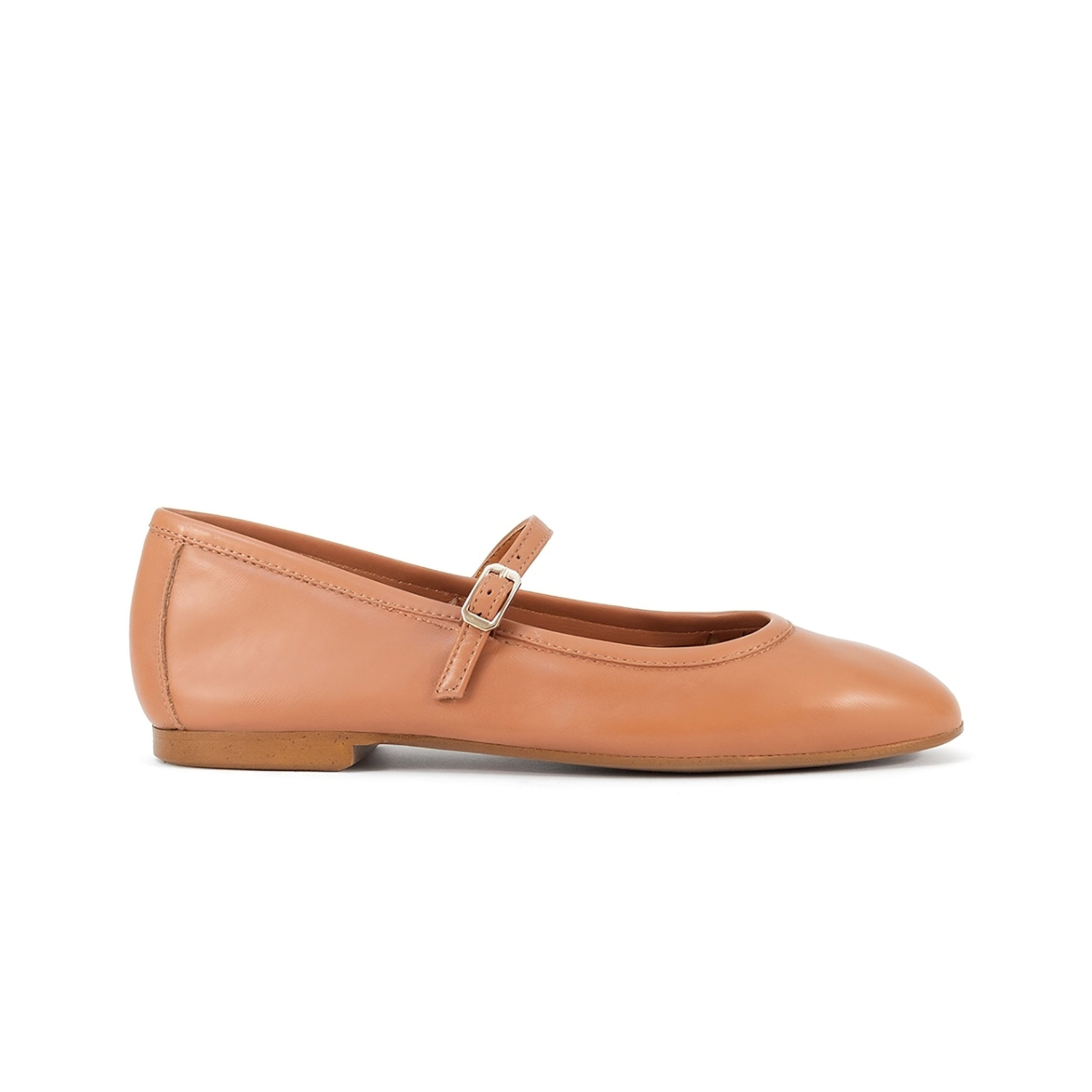 Boheme Mary Jane Flat - Caramel