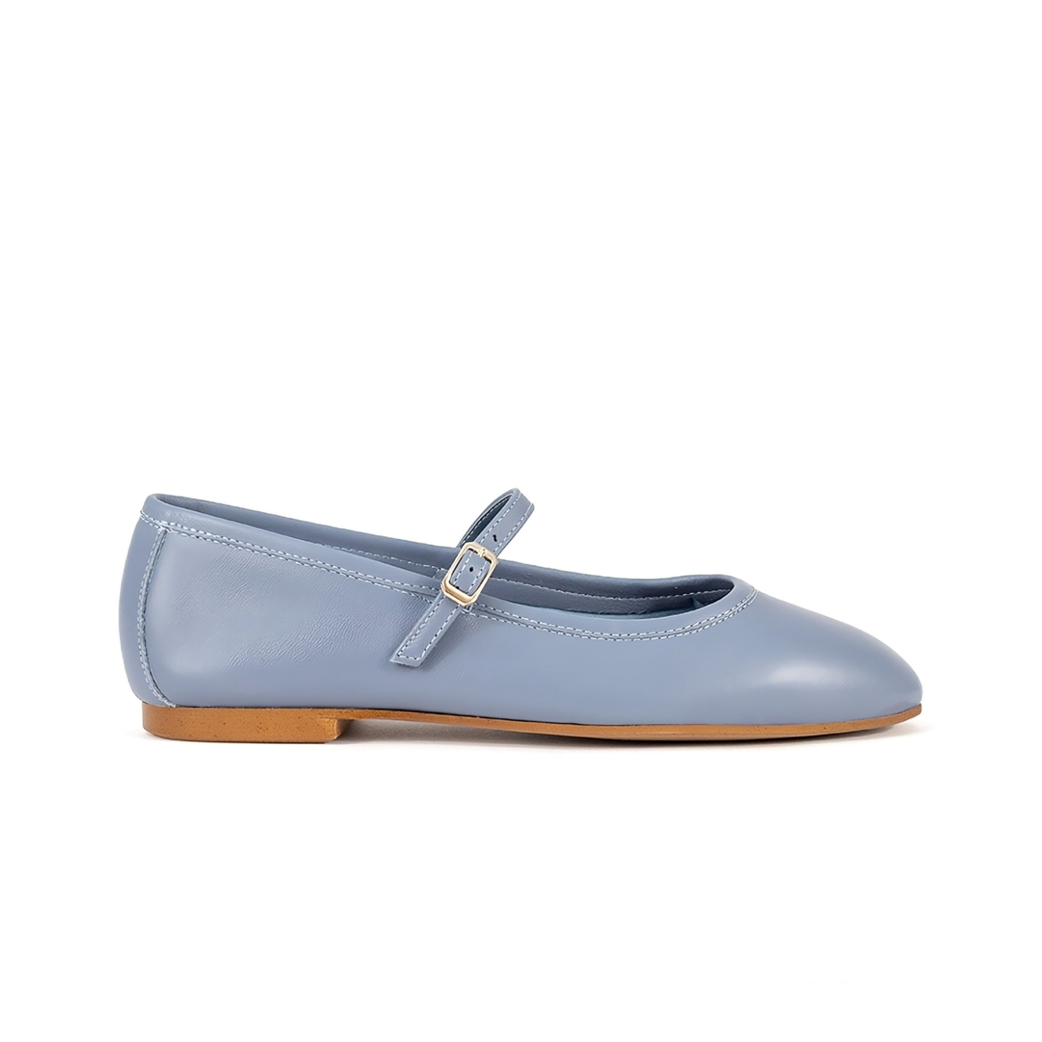 Boheme Mary Jane Flat - Twilight Blue