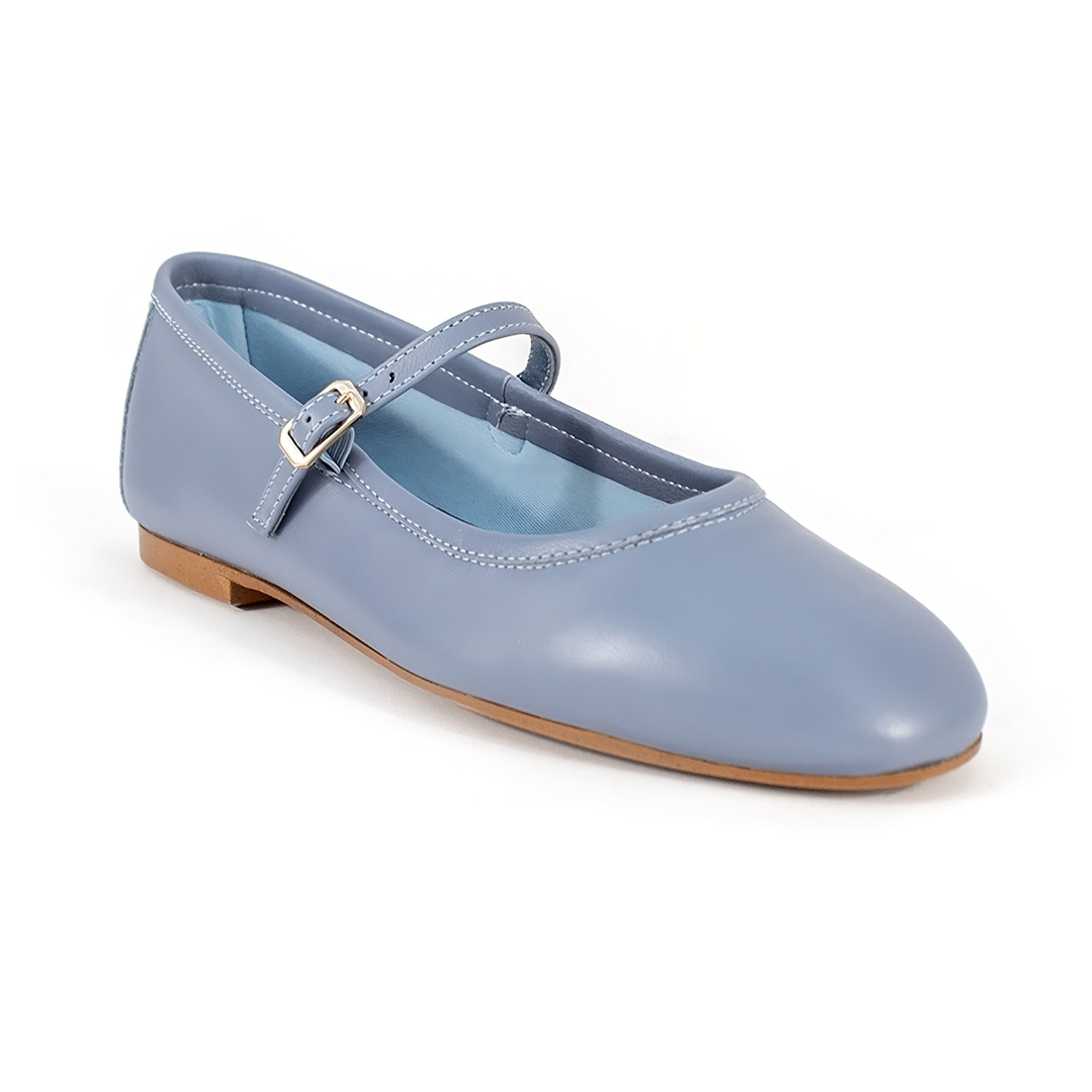 Boheme Mary Jane Flat - Twilight Blue