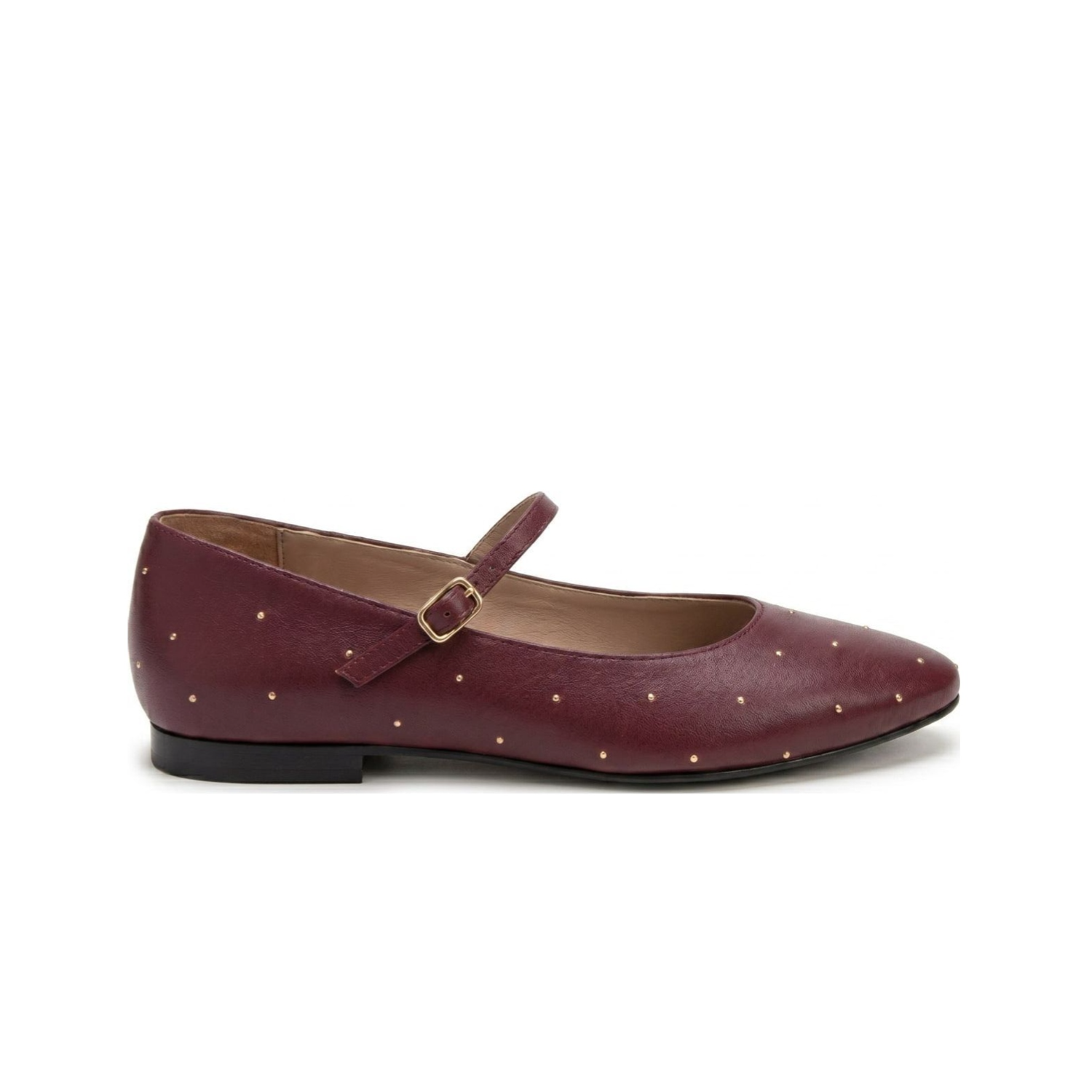 Clara Mary Jane - Burgundy