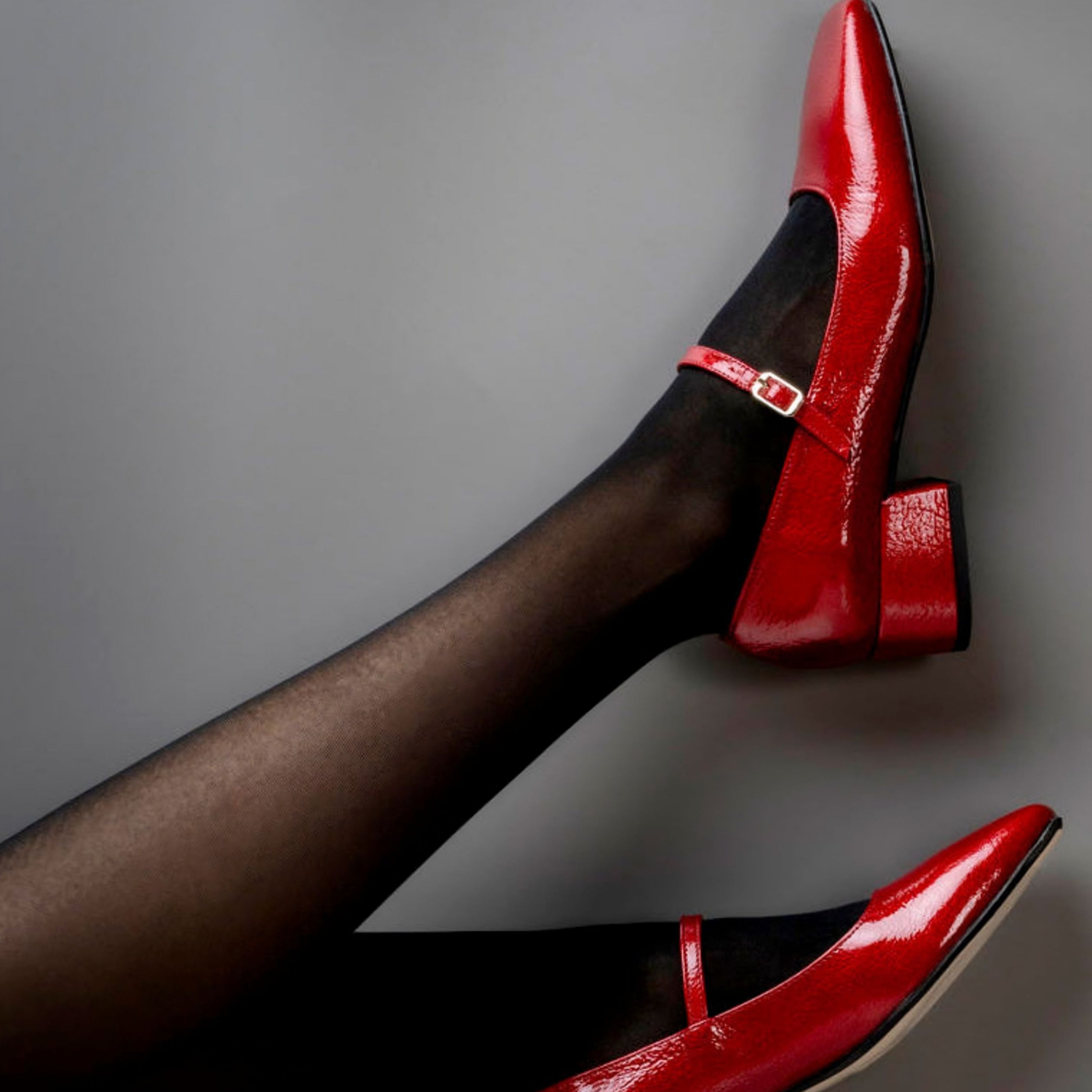 Clotilda Mary Jane - Red