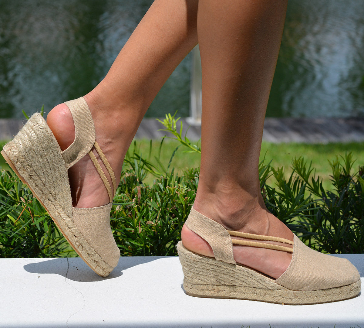 Barbate Sand Medium Espadrille