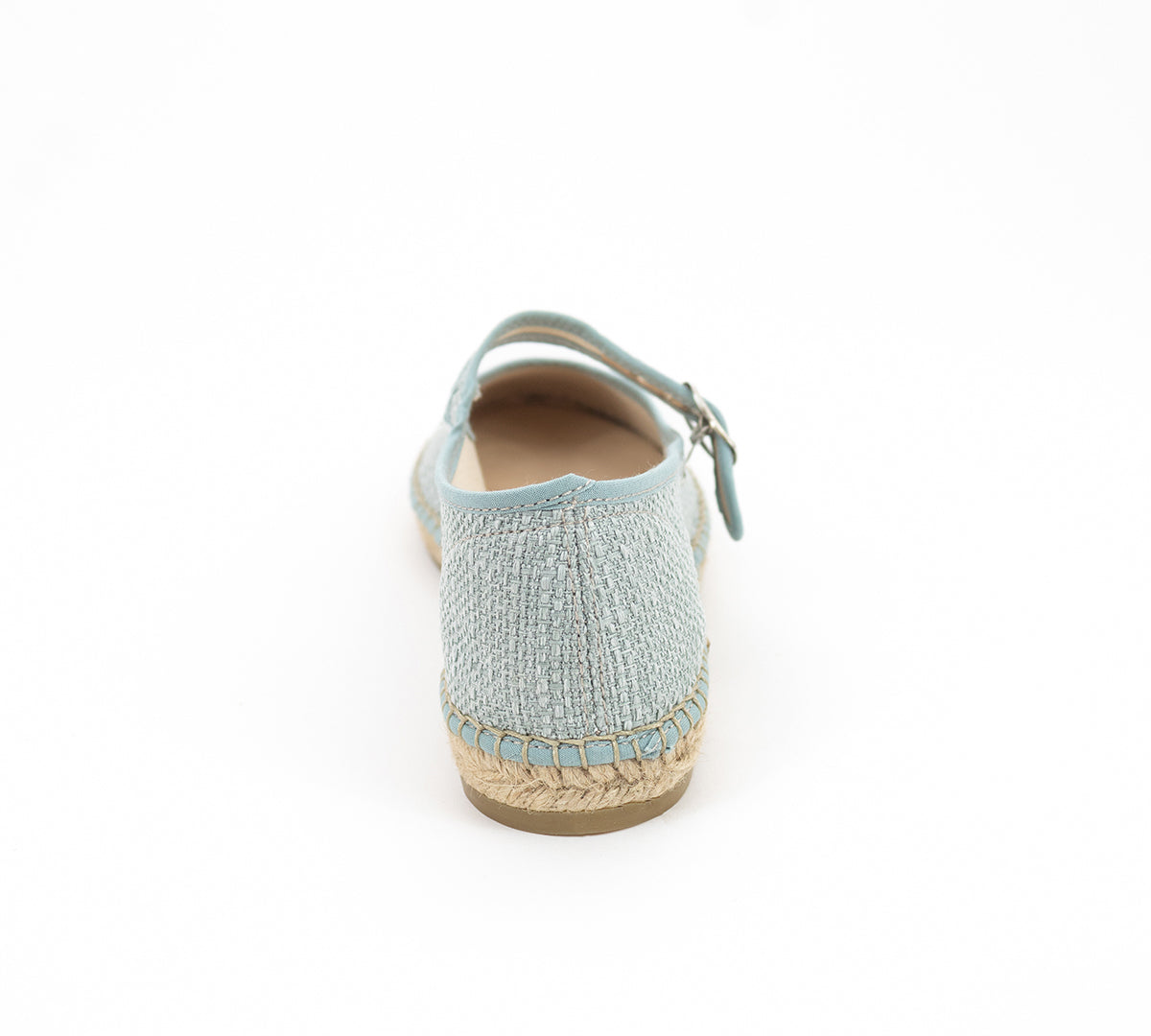 Espadrille Mary Jane Weaved Pale Blue