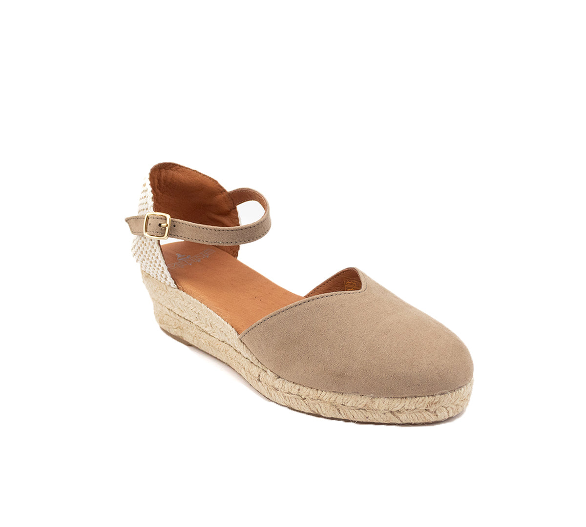 Jimena Camel Suede Small Strap