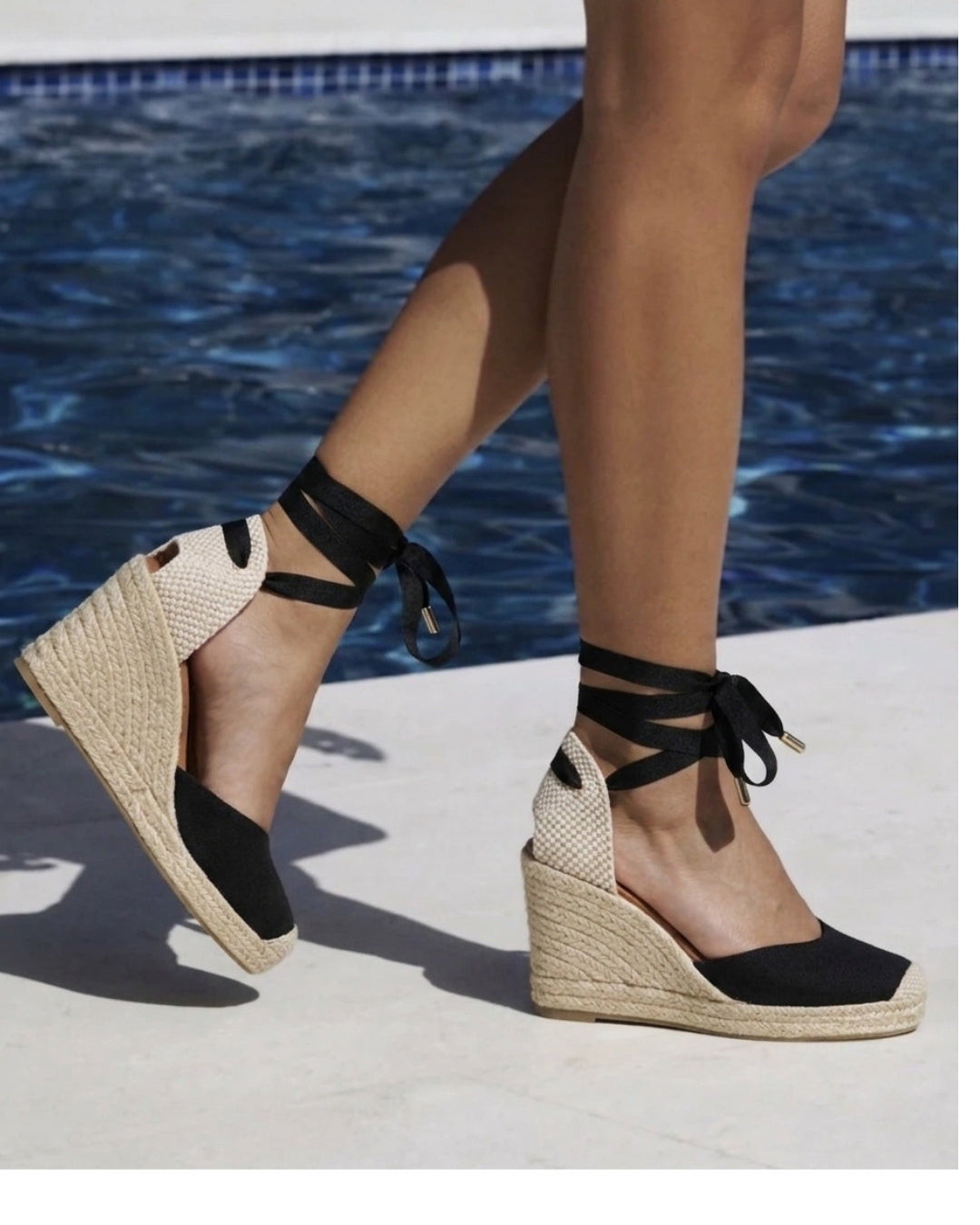 Jimena High Laces Black
