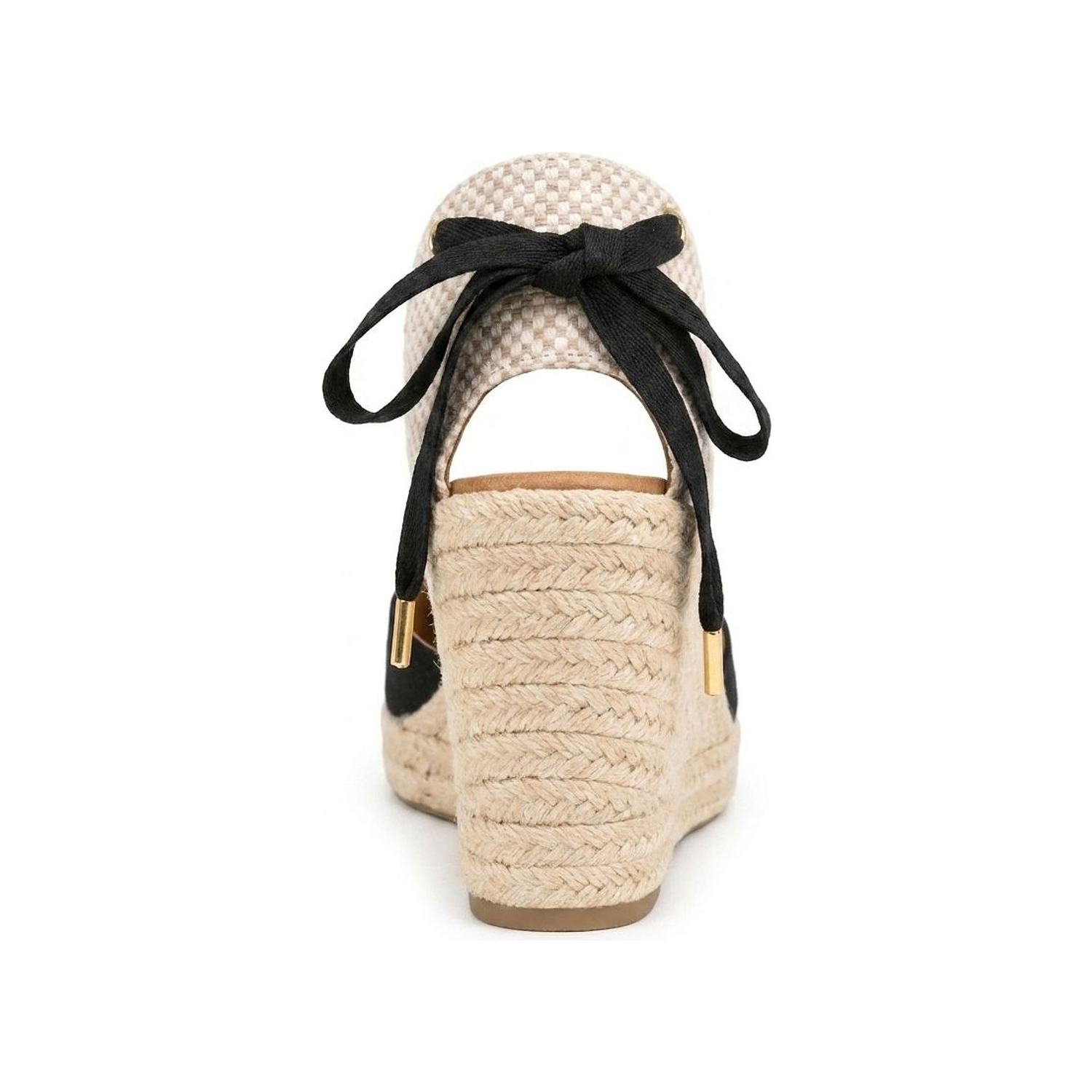 Jimena High Laces Wedges - Black