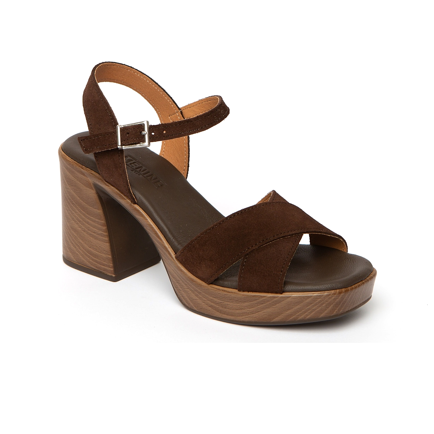 Lena Heel - Chestnut