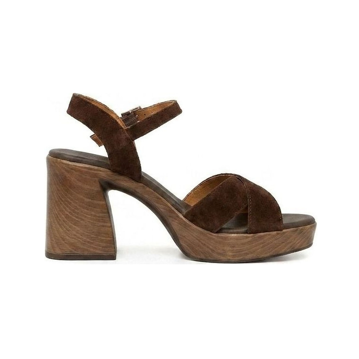 Lena Heel - Chestnut