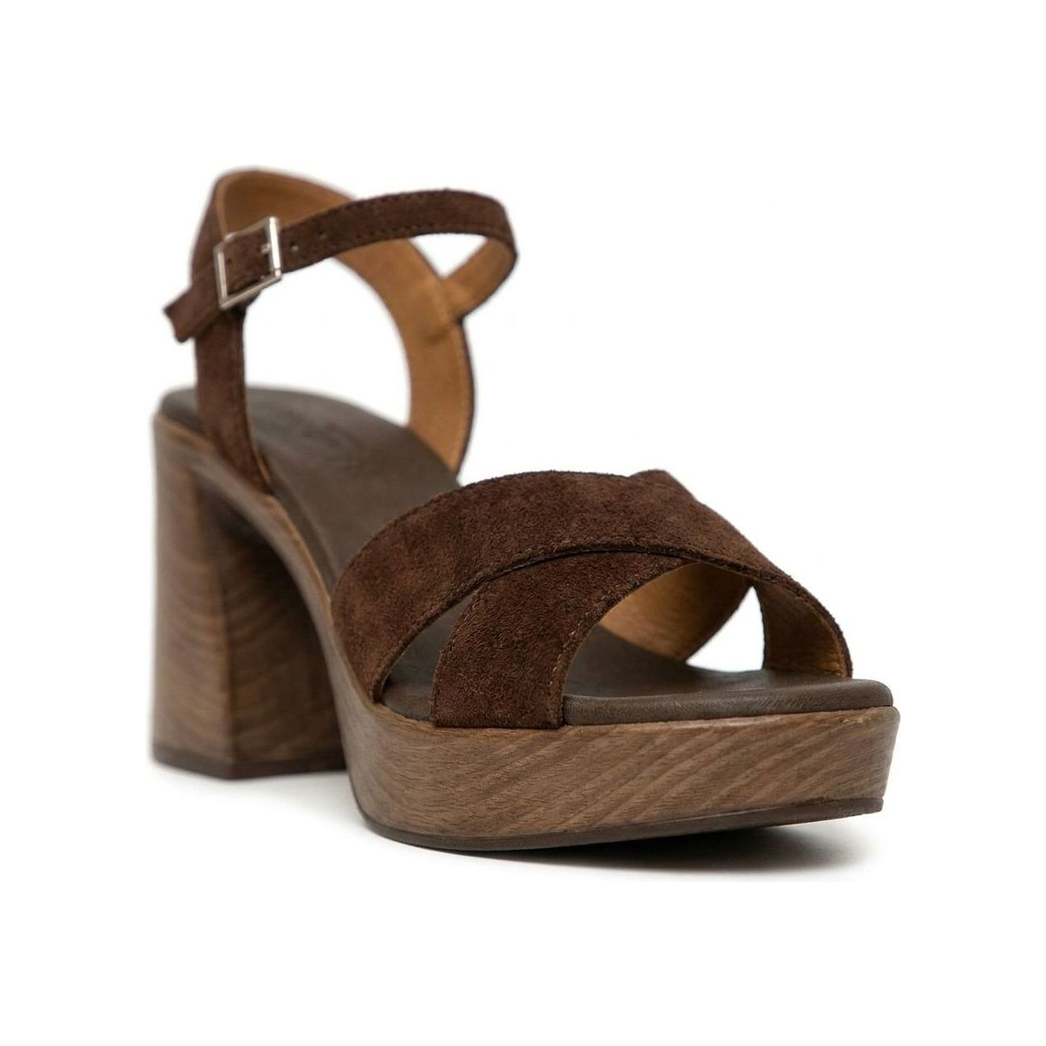 Lena Heel - Chestnut