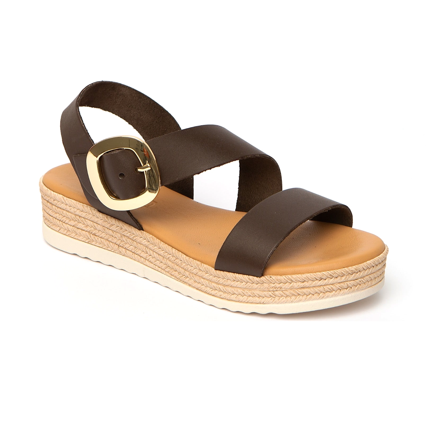 Liena Sandal - Chestnut