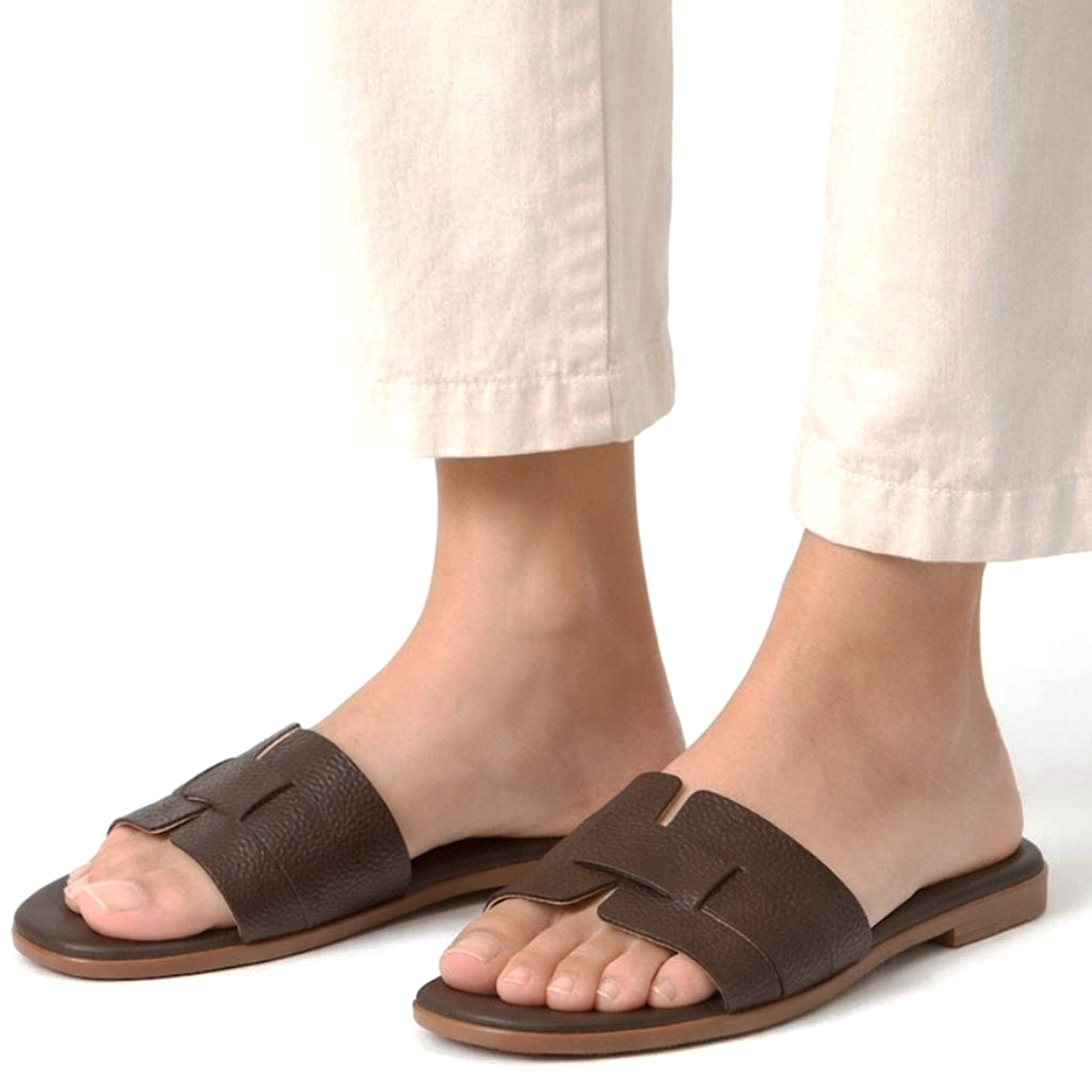 Lucila Sandal - Chestnut