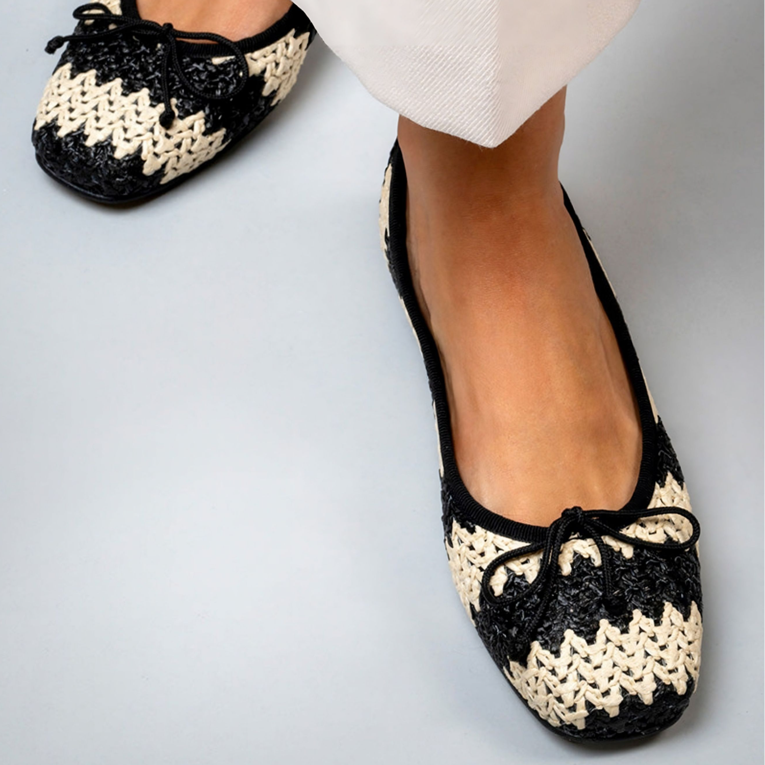 Lucy Ballet Flat - Raffia