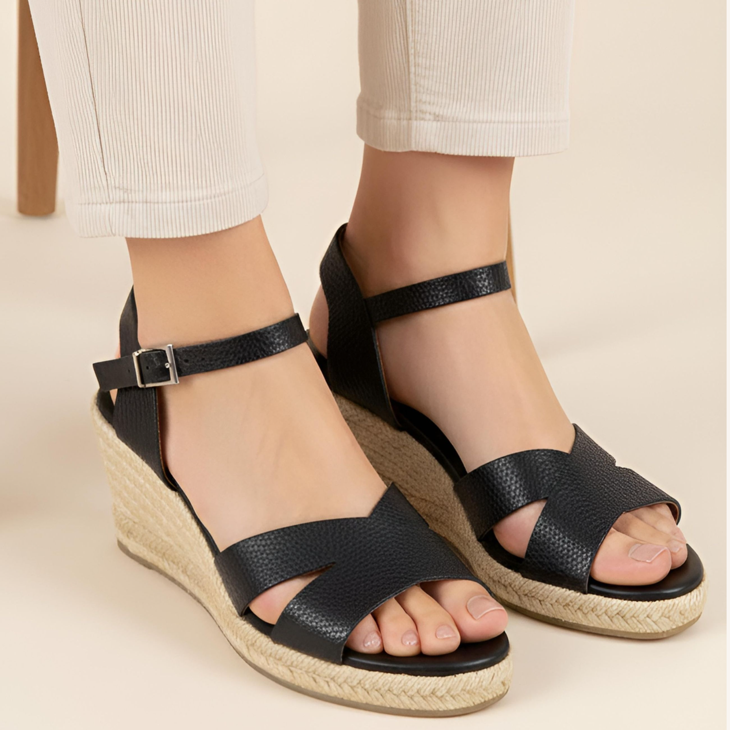 Martell Espadrille - Black
