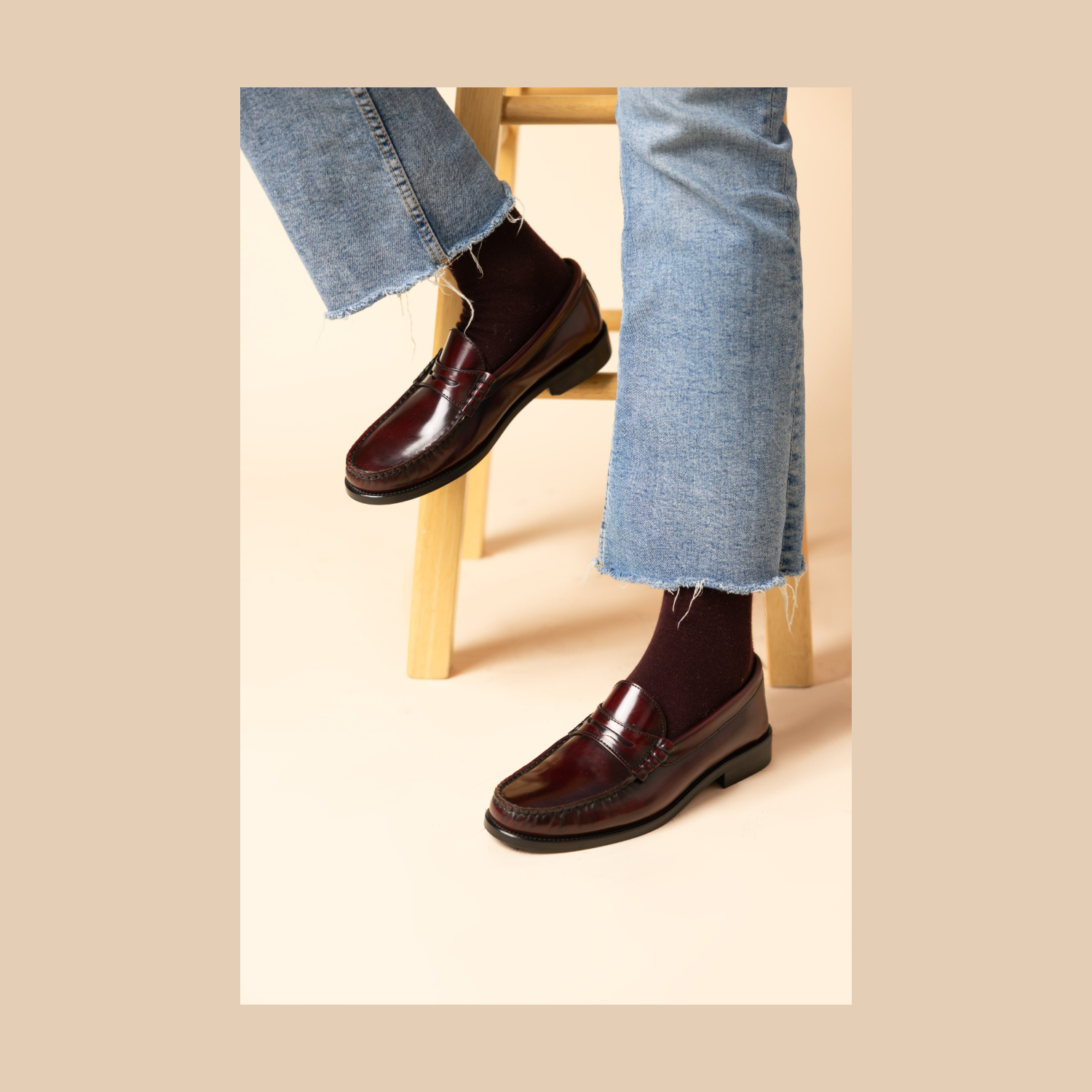 Mila Loafer - Bordeaux