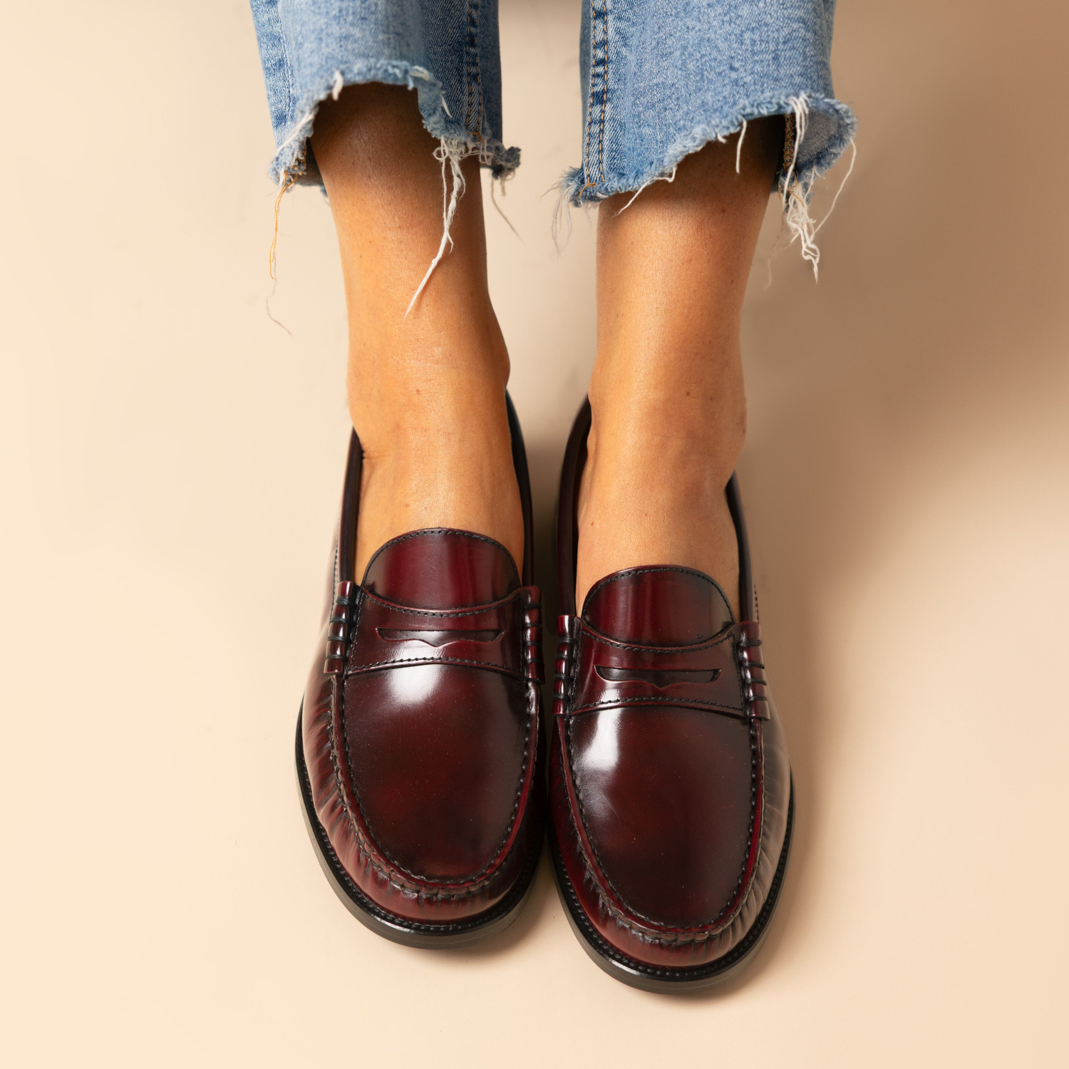 Mila Loafer - Bordeaux