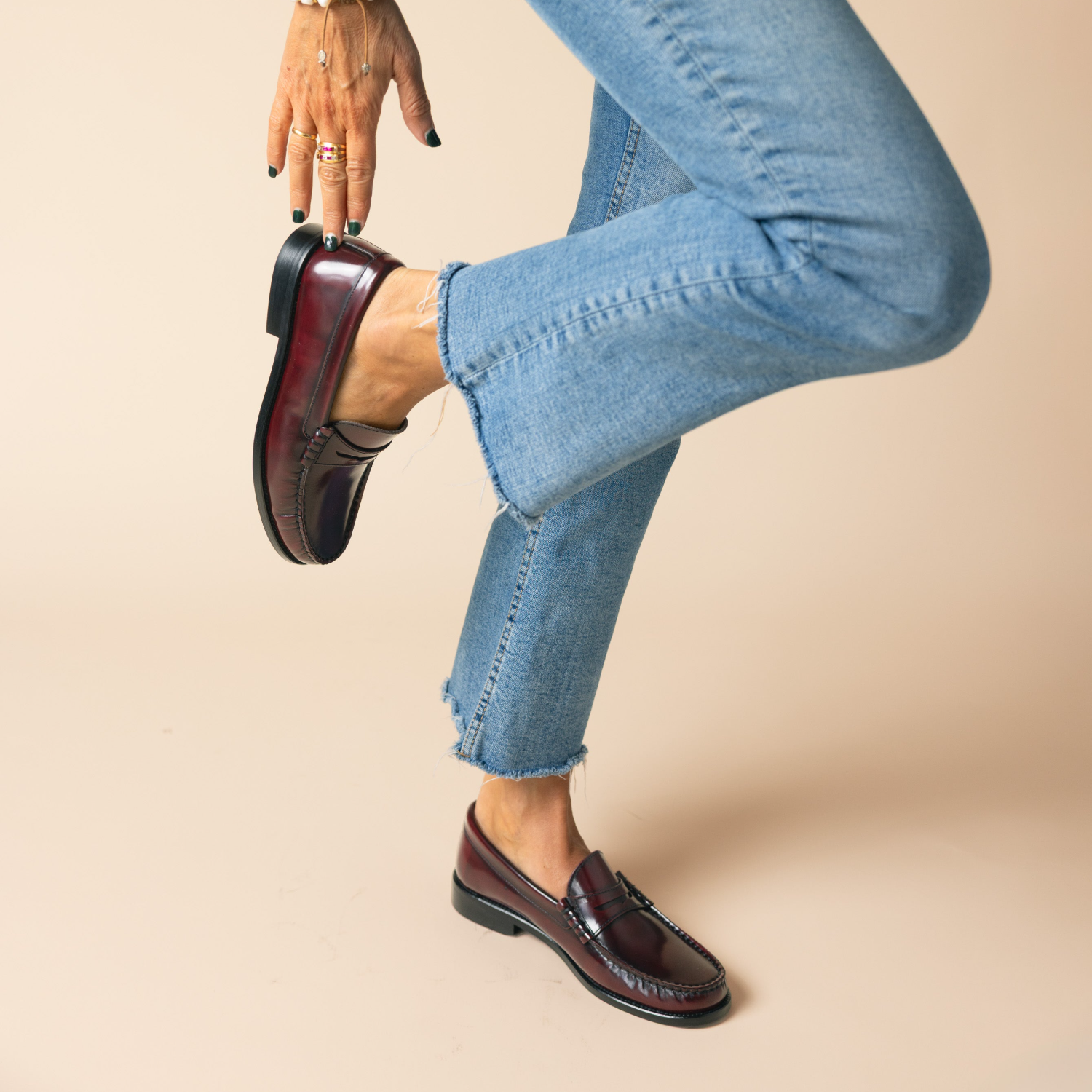 Mila Loafer - Bordeaux