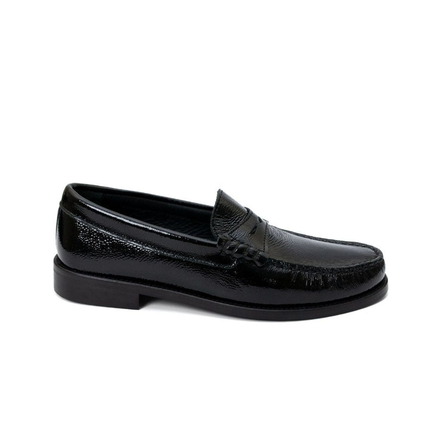 Mila Loafer - Crinkled Patent