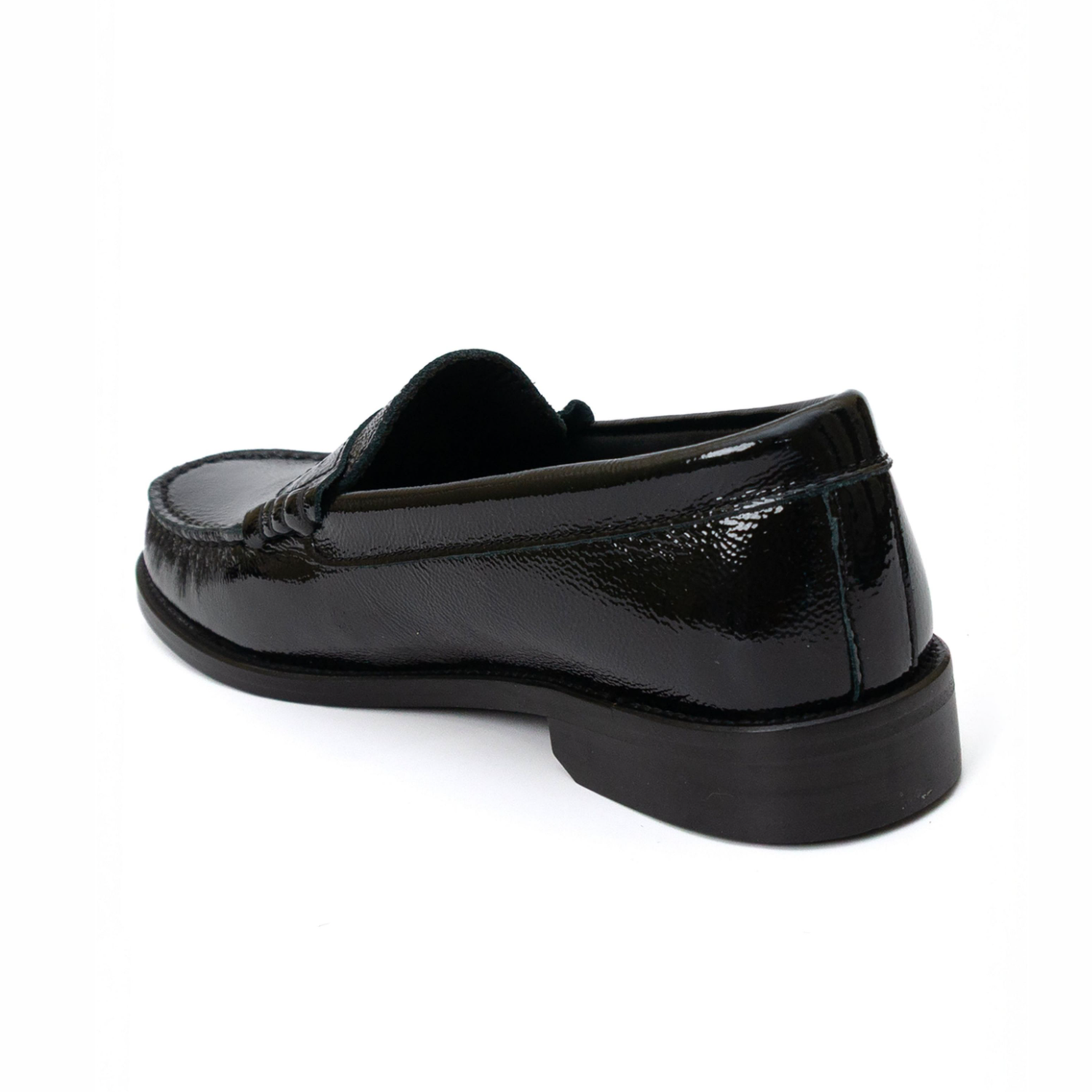 Mila Loafer - Crinkled Patent