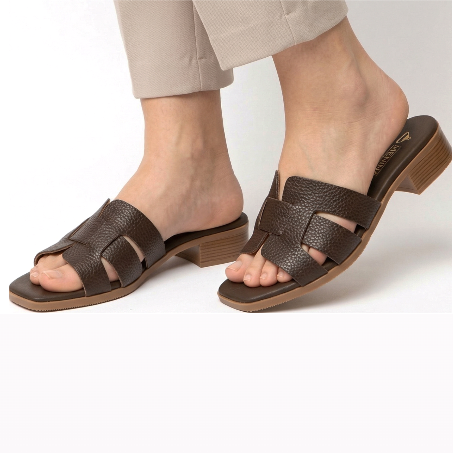 Ona Sandal - Chestnut