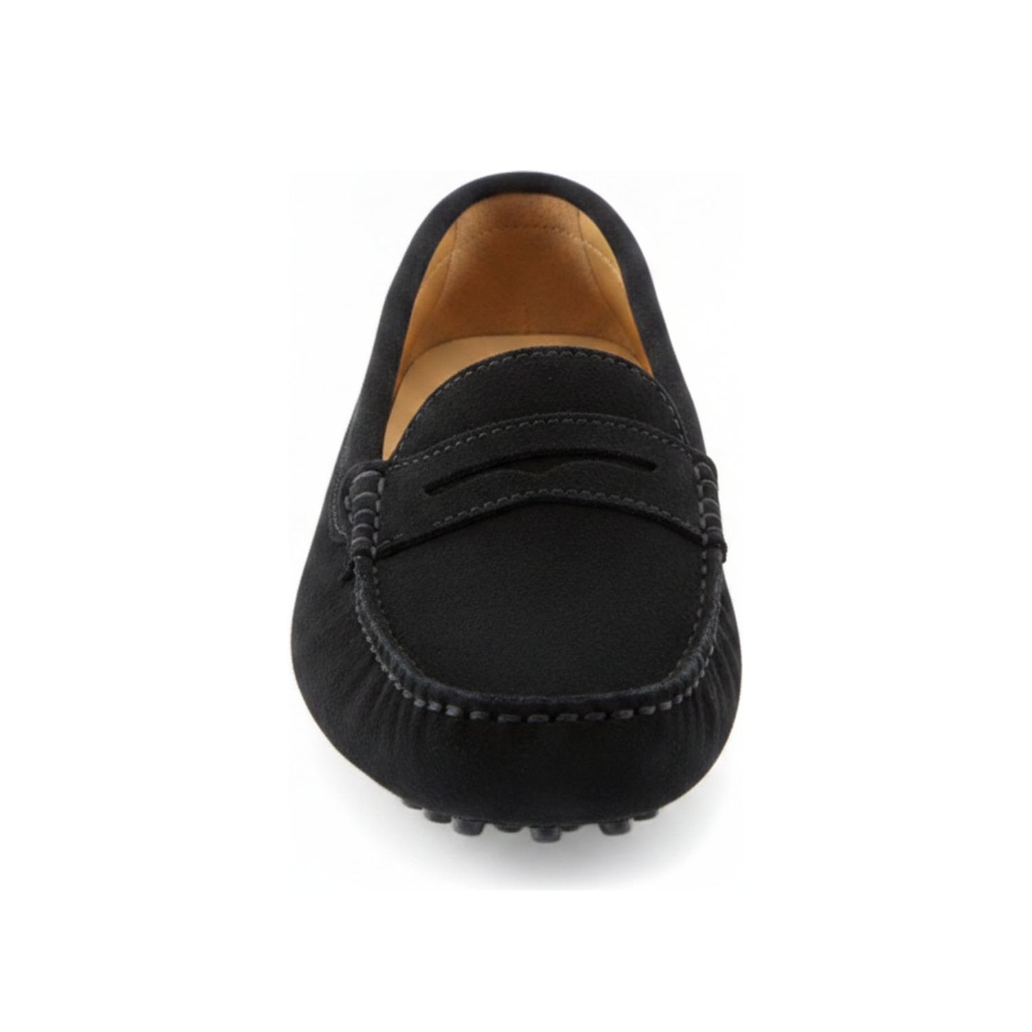Oporto Suede Loafer - Black Suede