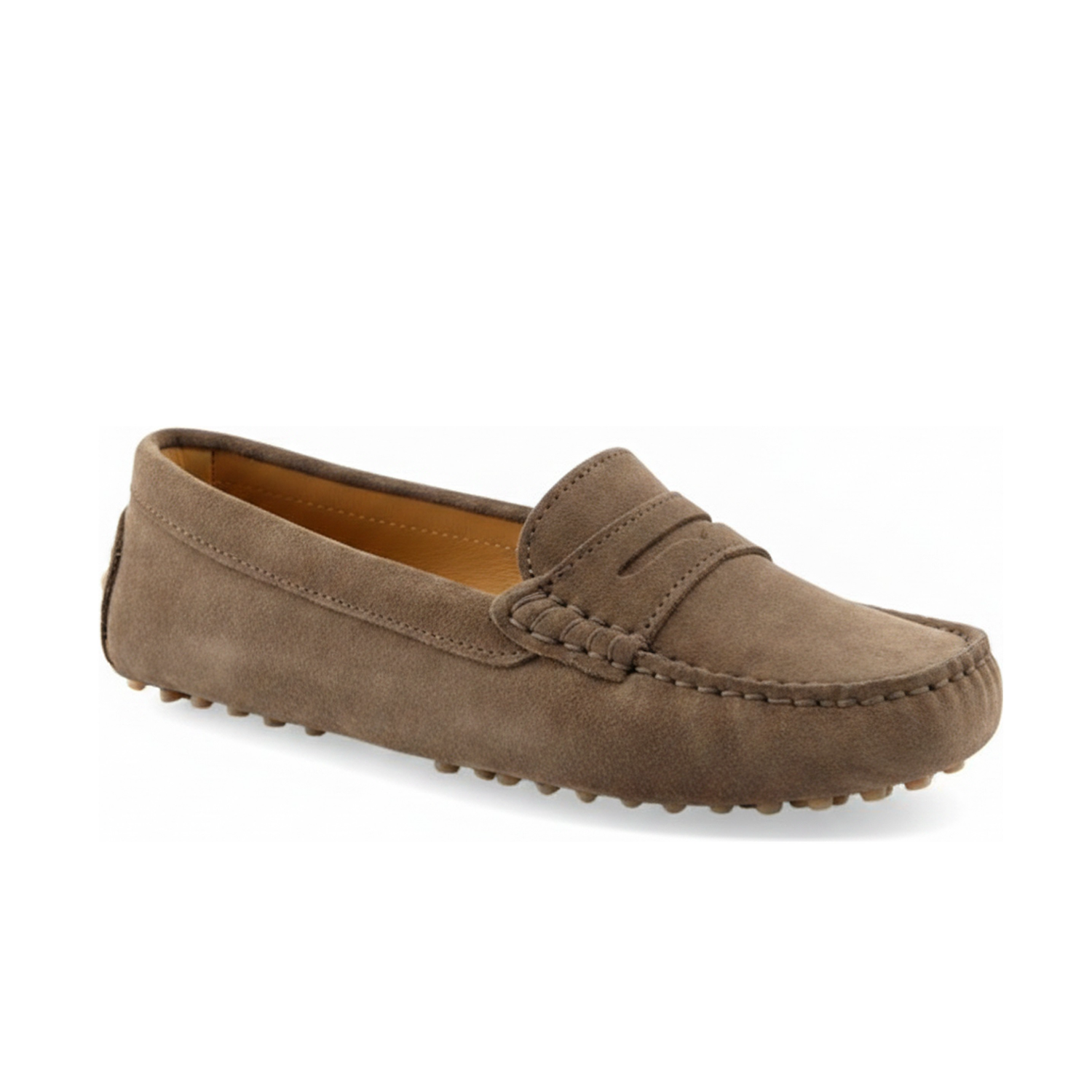 Oporto Suede Loafer - Brown Suede