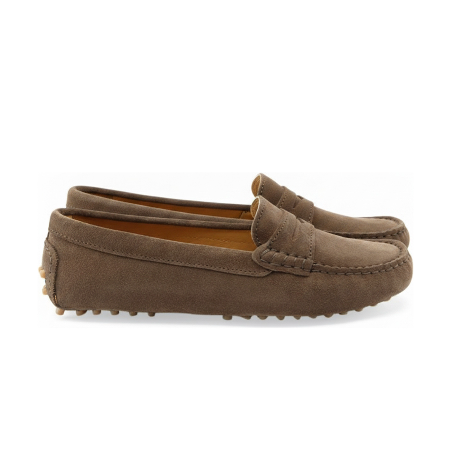 Oporto Suede Loafer - Brown Suede