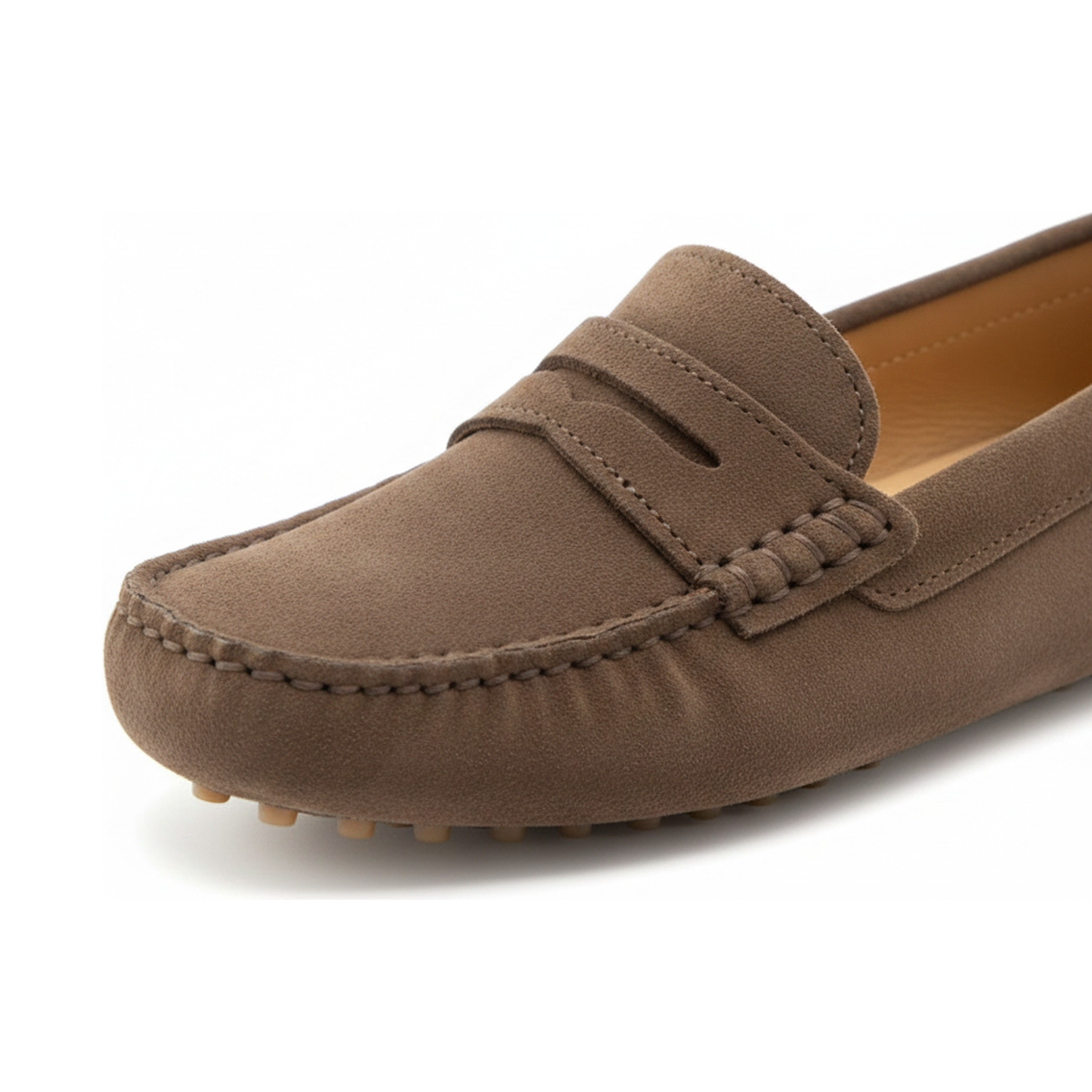 Oporto Suede Loafer - Brown Suede