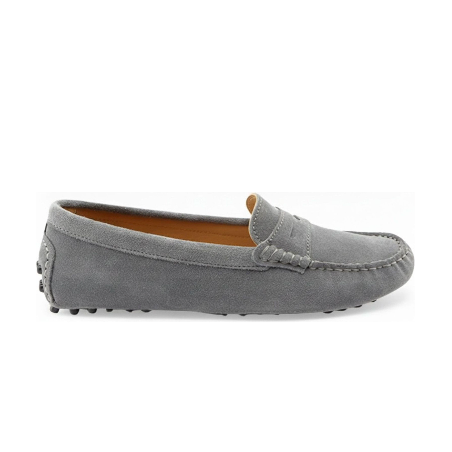Oporto Loafer - Grey Suede