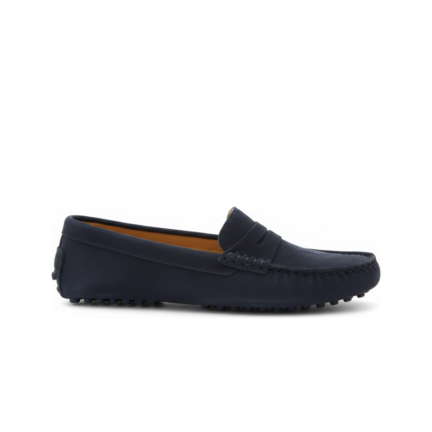 Oporto Suede Loafer - Navy Suede