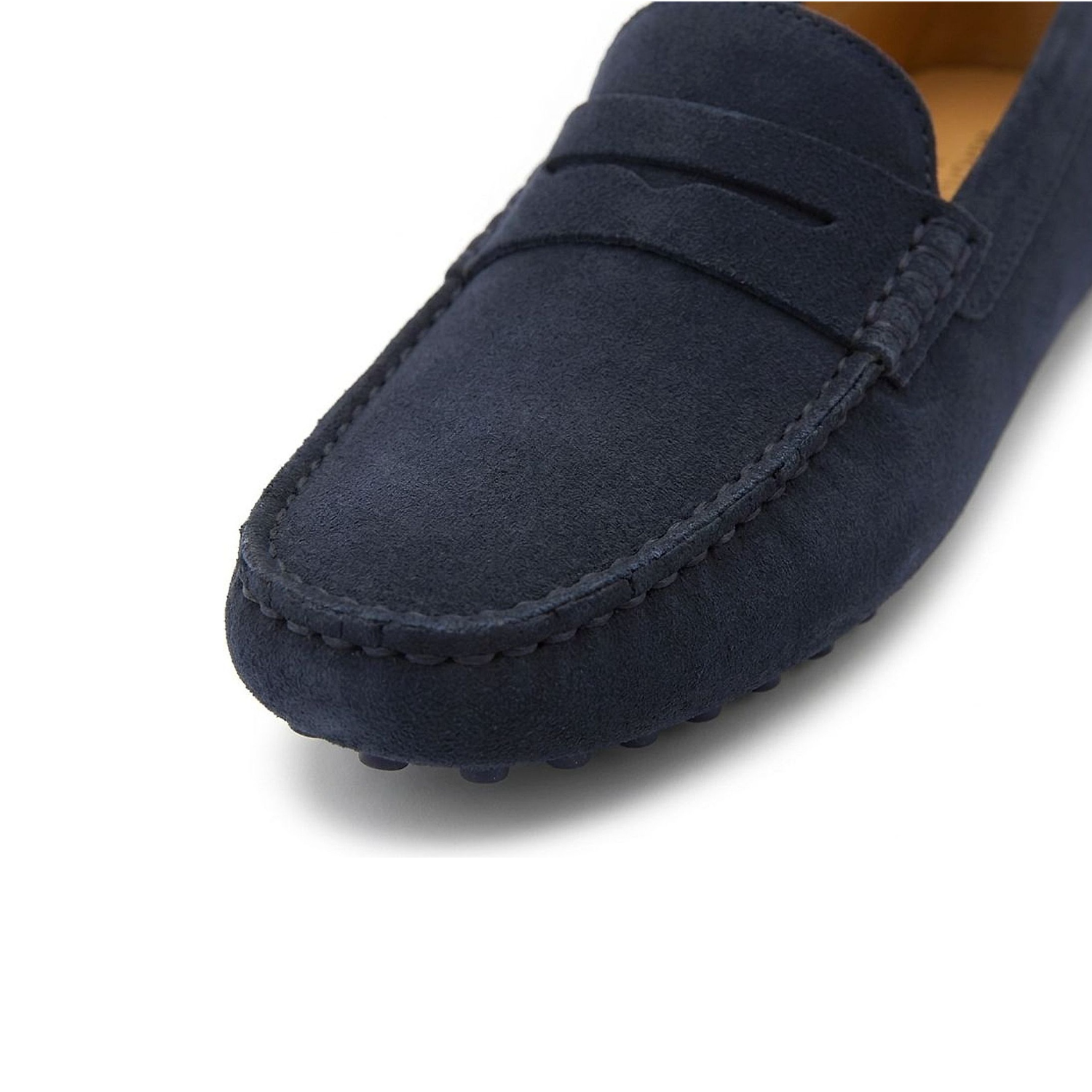 Oporto Suede Loafer - Navy Suede