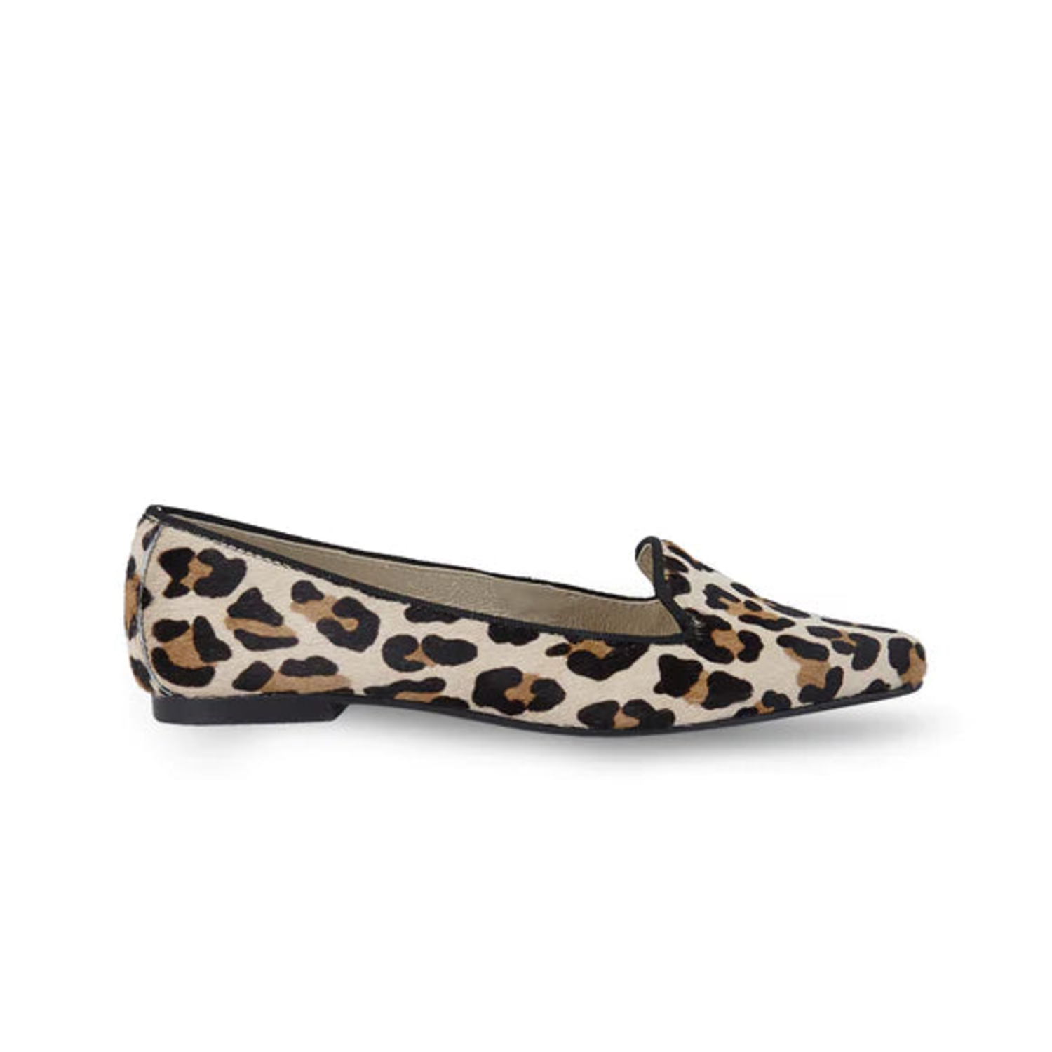 Pointy Loafer Cheetah Calf Hair