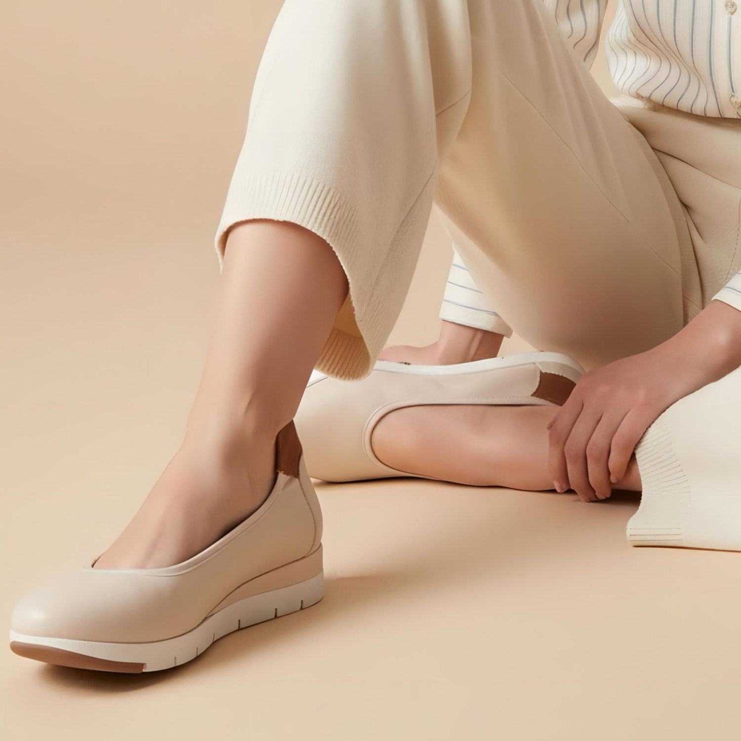 Promenade Flat - Beige