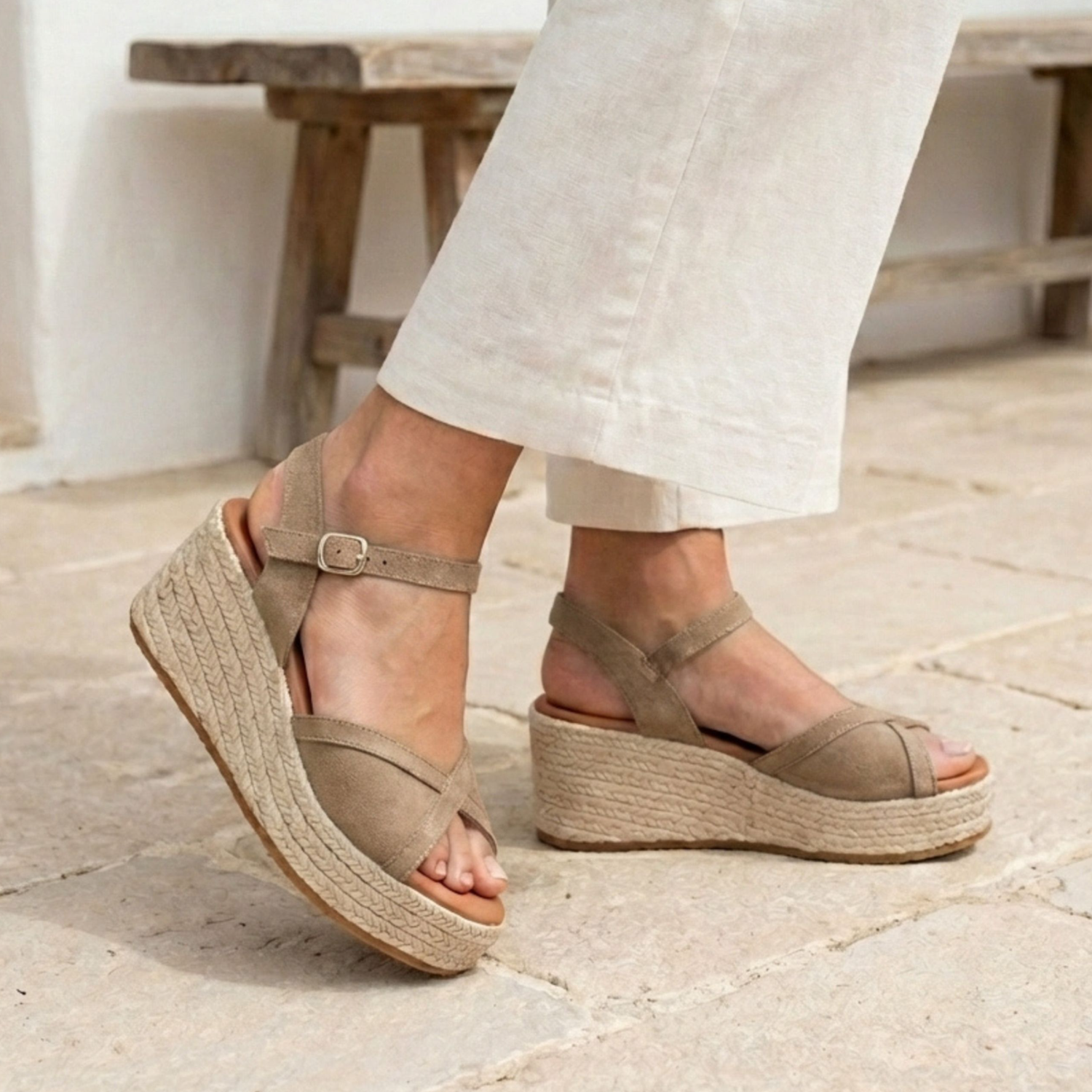Triana Espadrille - Suede