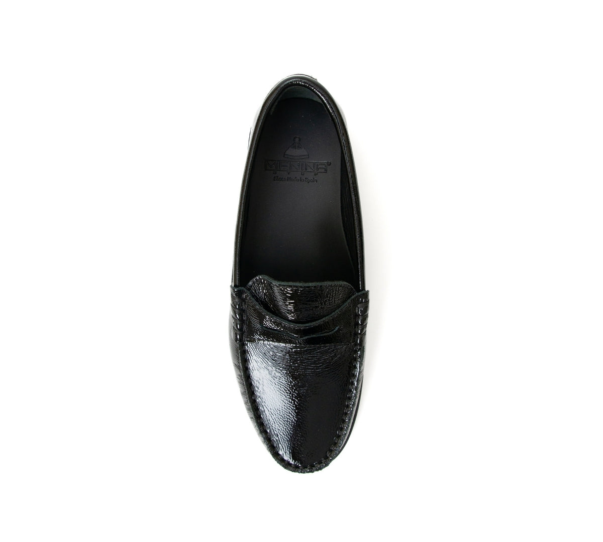 Mila Crinkled Patent