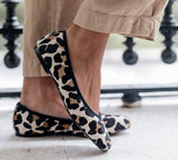 Sandrine Cheetah Black