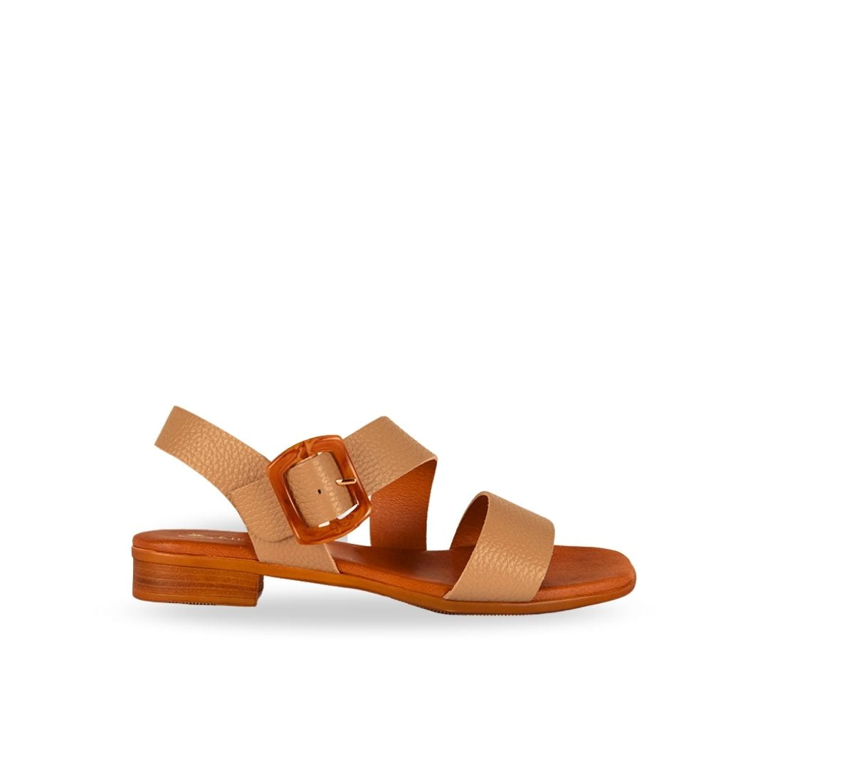 Juliette Side Buckle Nude