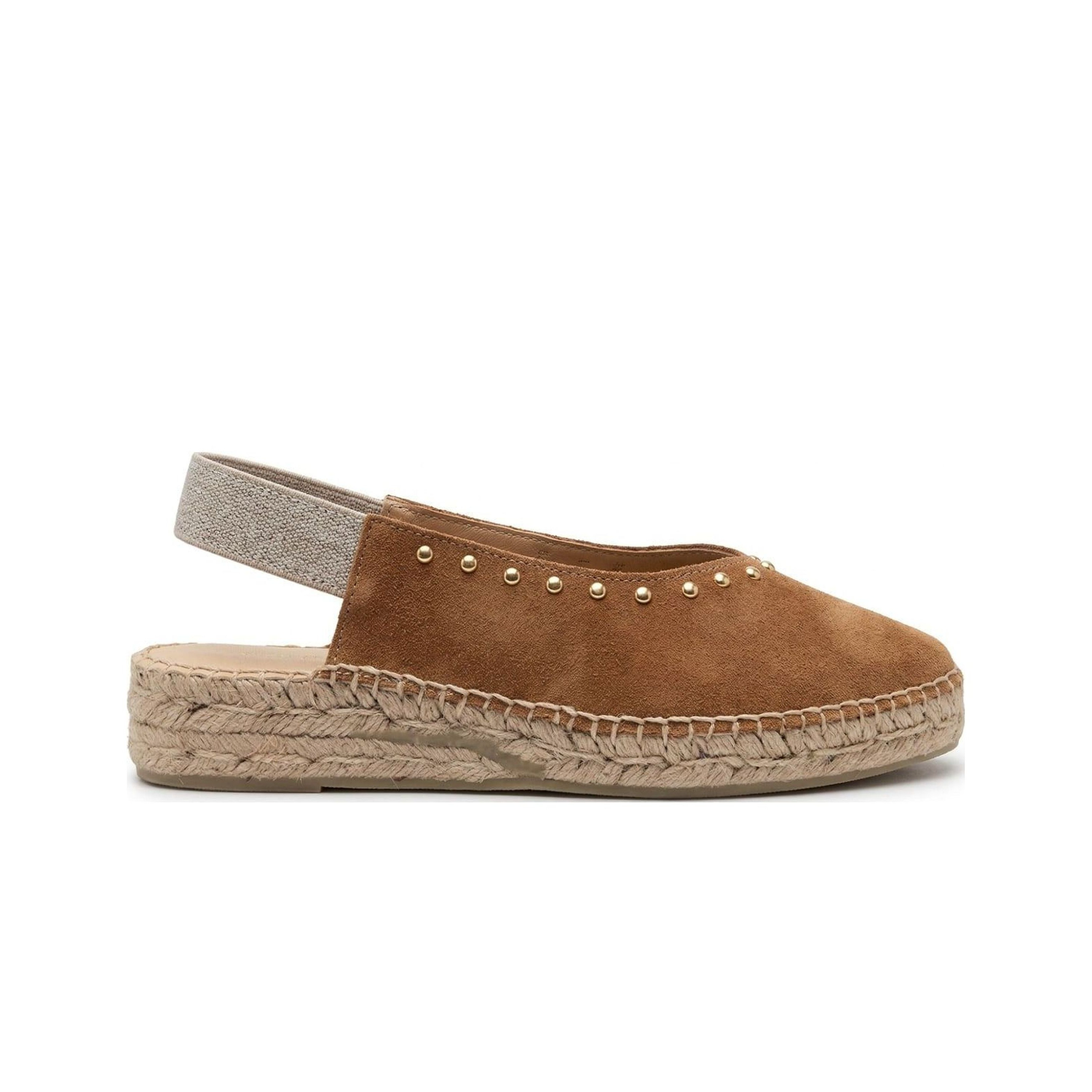 Vayrac Suede Espadrille - Almond