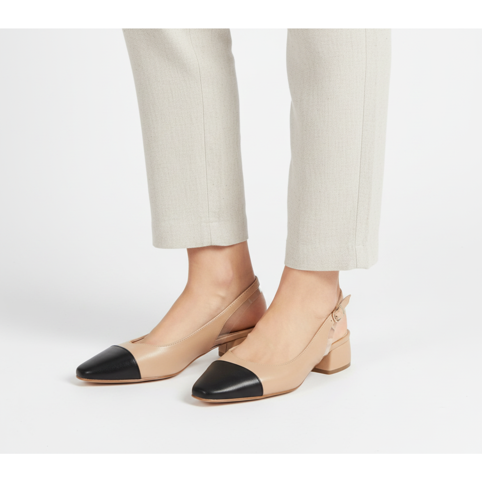 Berta Slingback Nude