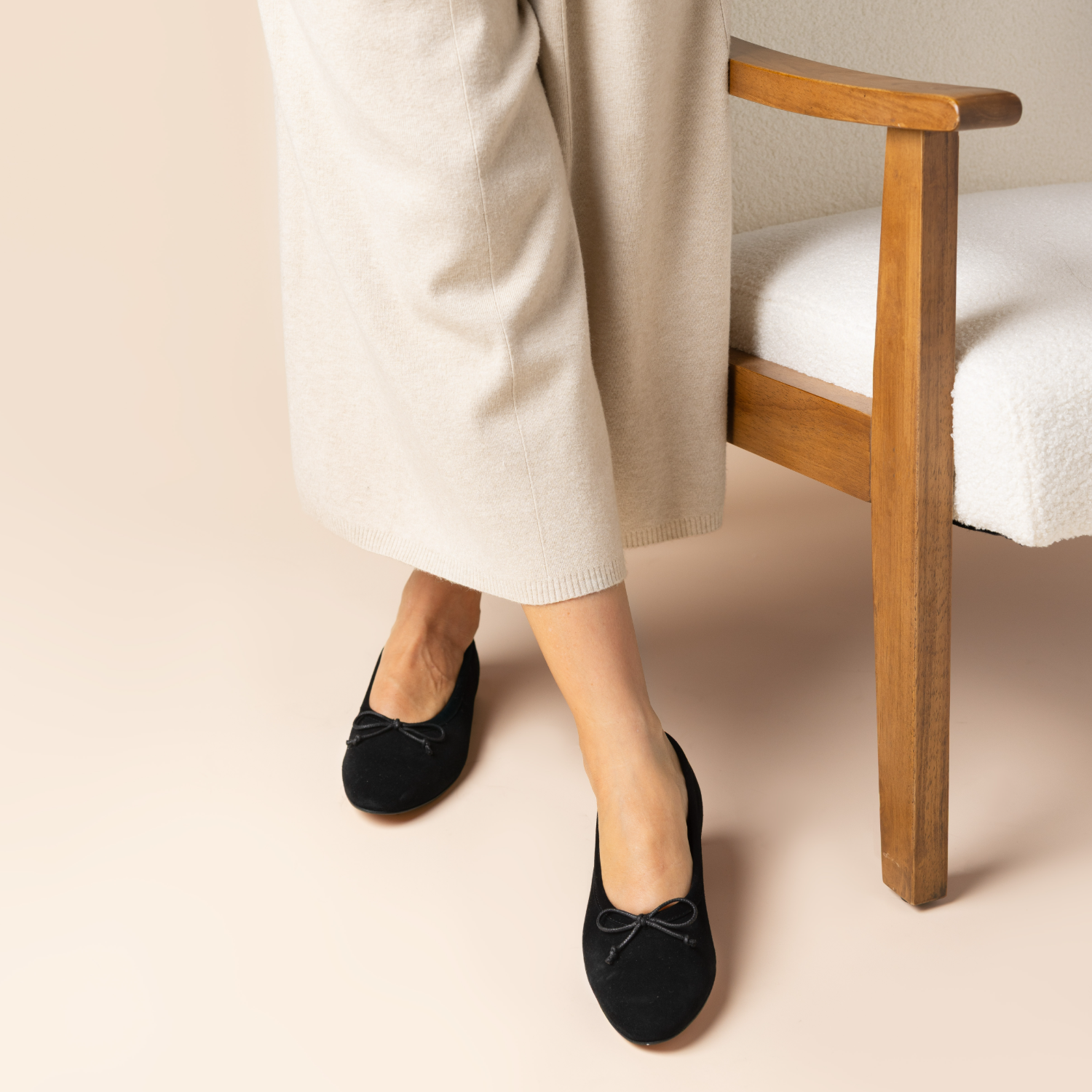 Amelie Black Suede