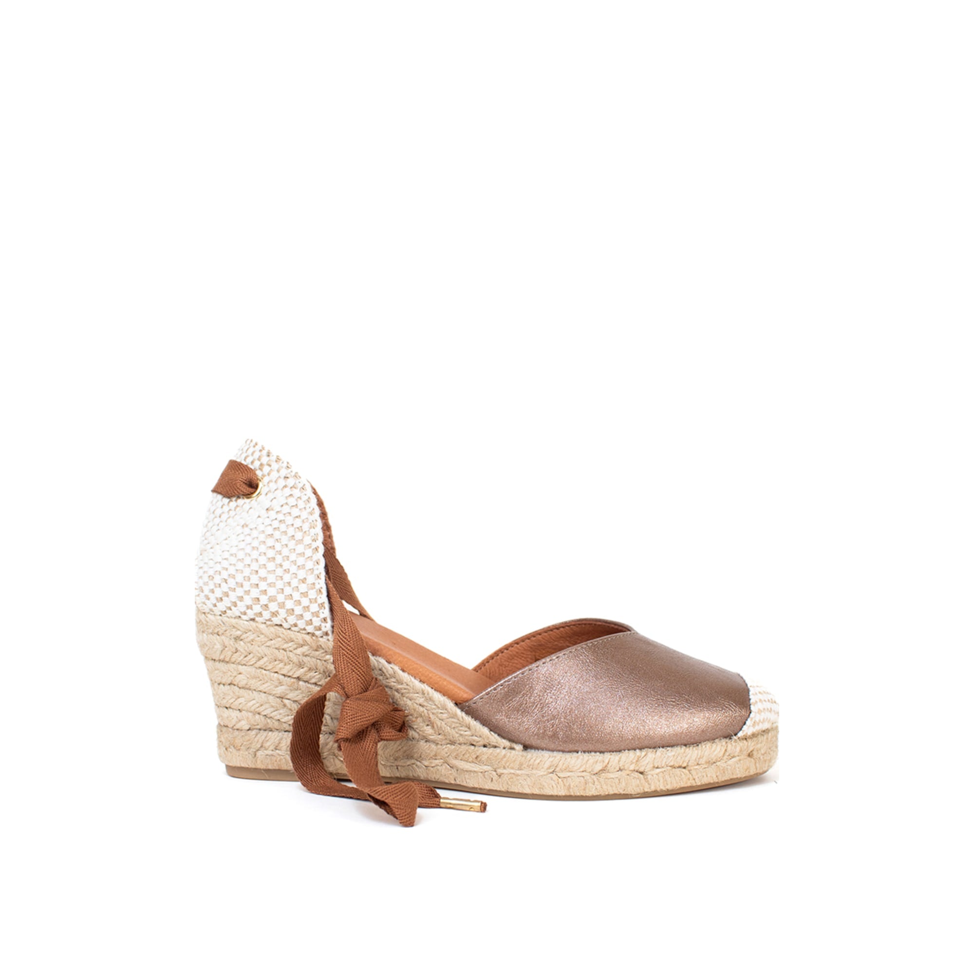 Jimena Mid Laces Bronze