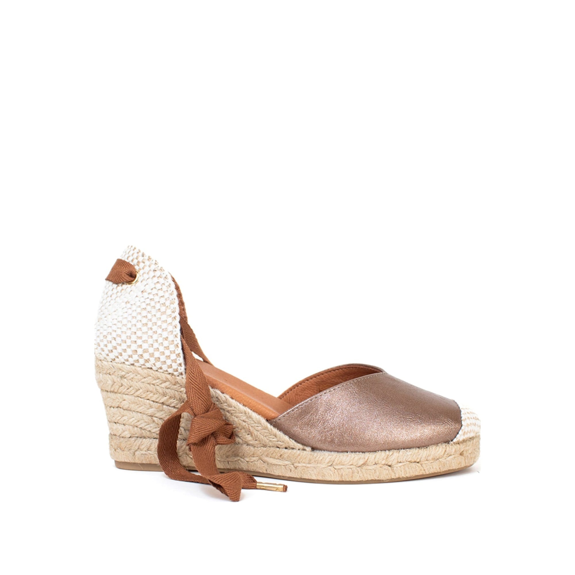 Jimena Mid Laces Bronze